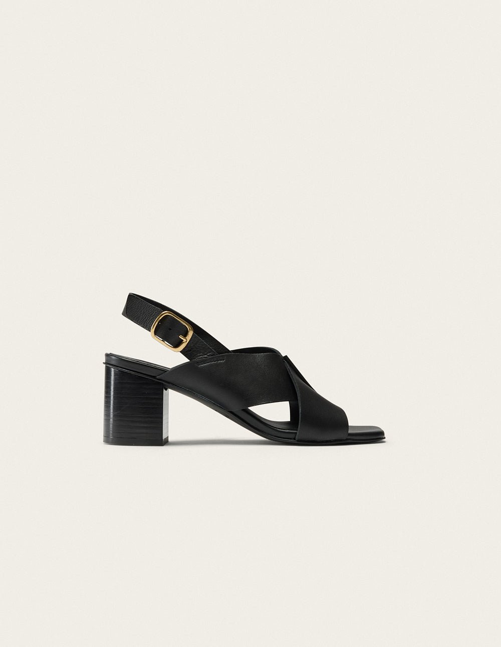 Heeled sandals ODAJE EX. M.MOUSTACHE Black