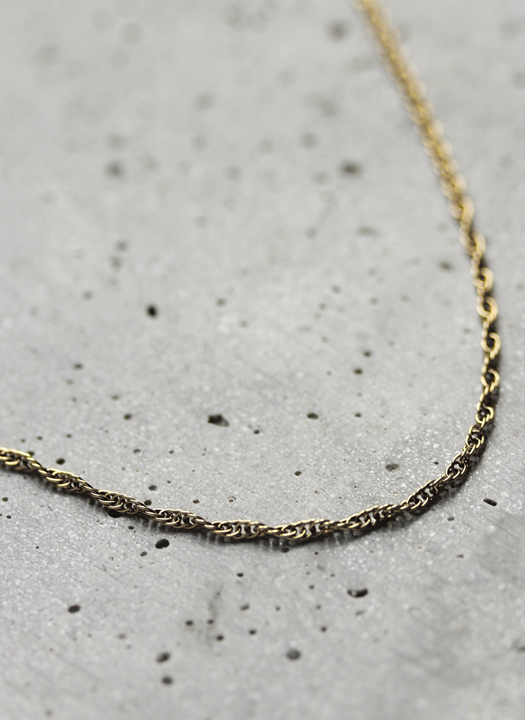 Horizon chain necklace AEC Paris Golden
