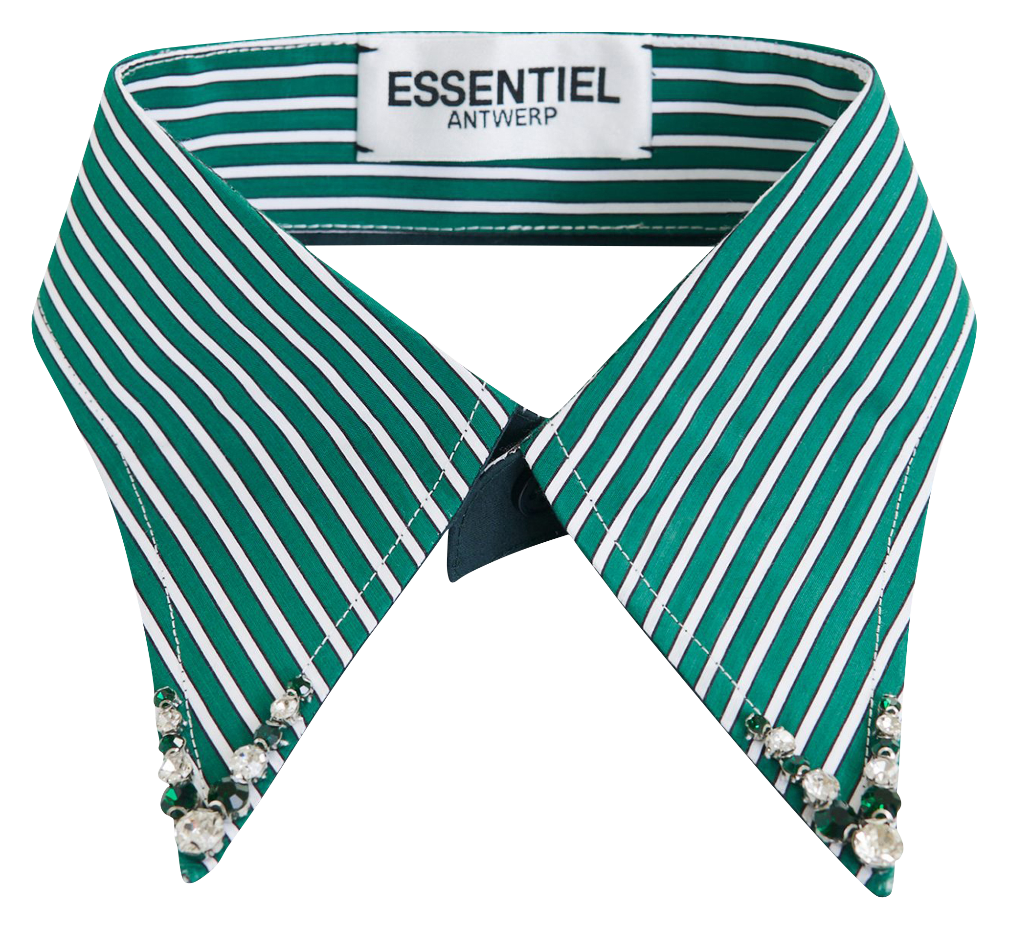 Col amovible rayé en coton ESSENTIEL ANTWERP