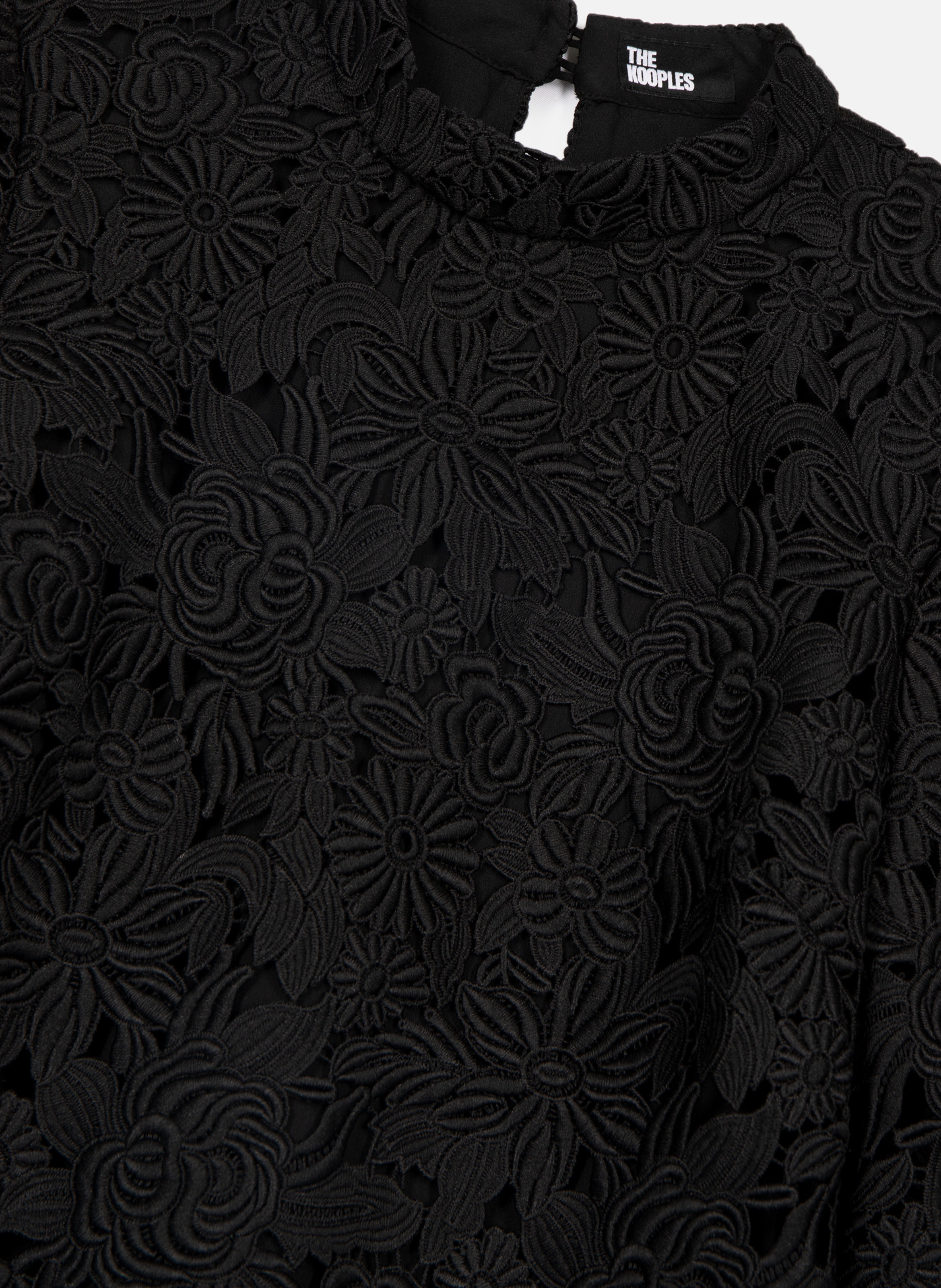 Lace dress THE KOOPLES Black