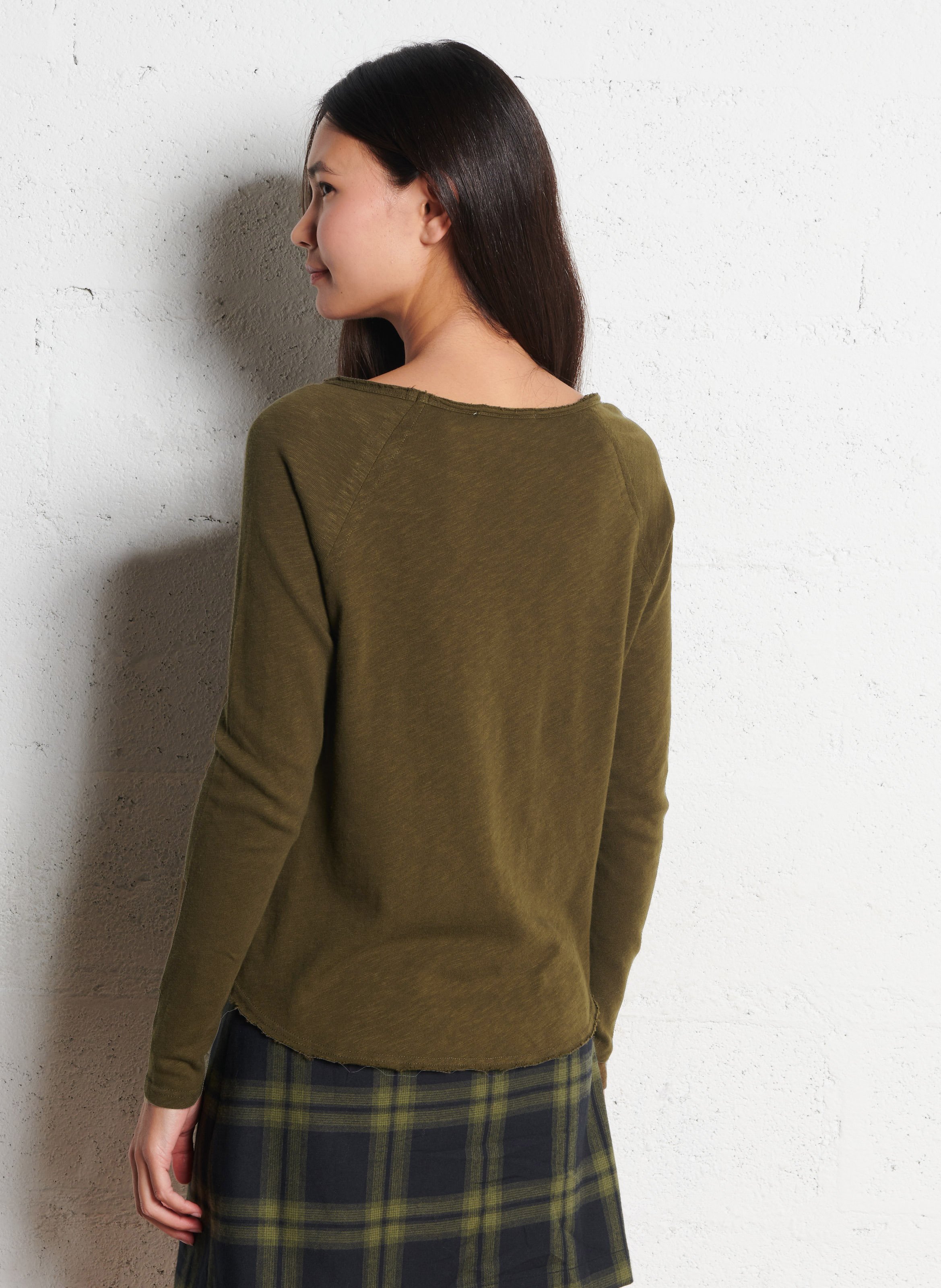 Camiliday round-neck sleeveless cotton top AMERICAN VINTAGE Brown