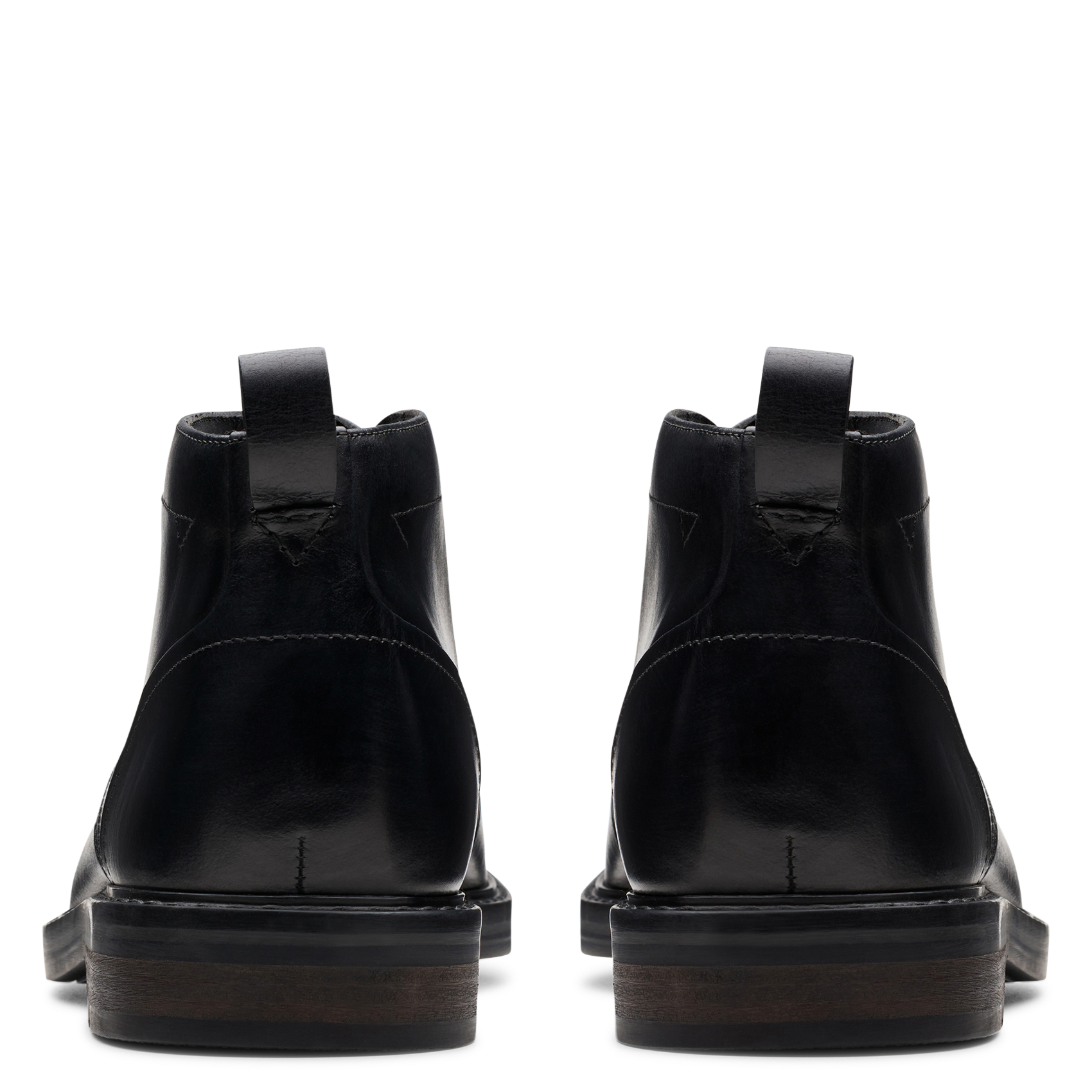 Albert leather boots CLARKS Black