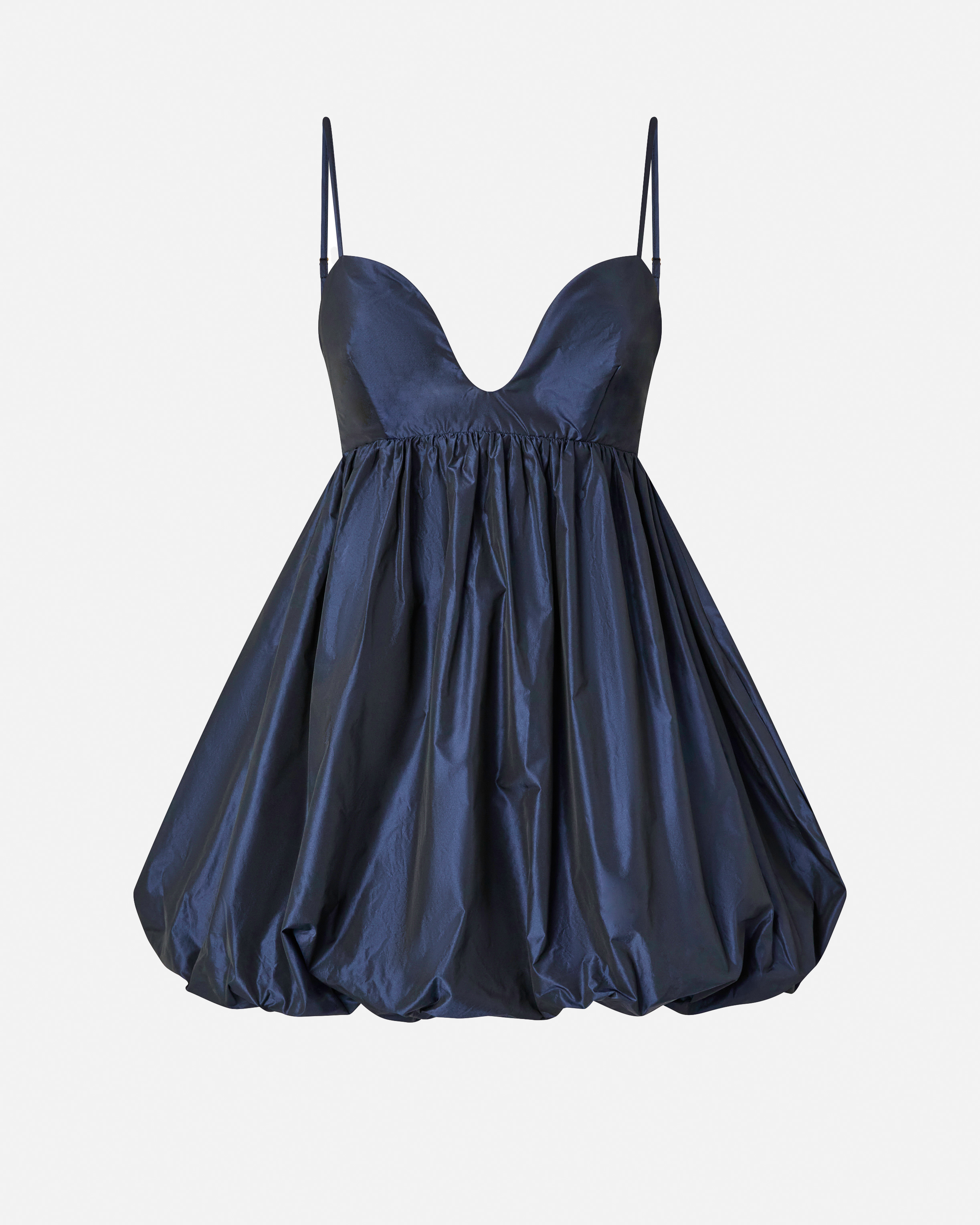 Mini dress with balloon skirt PINKO Blue