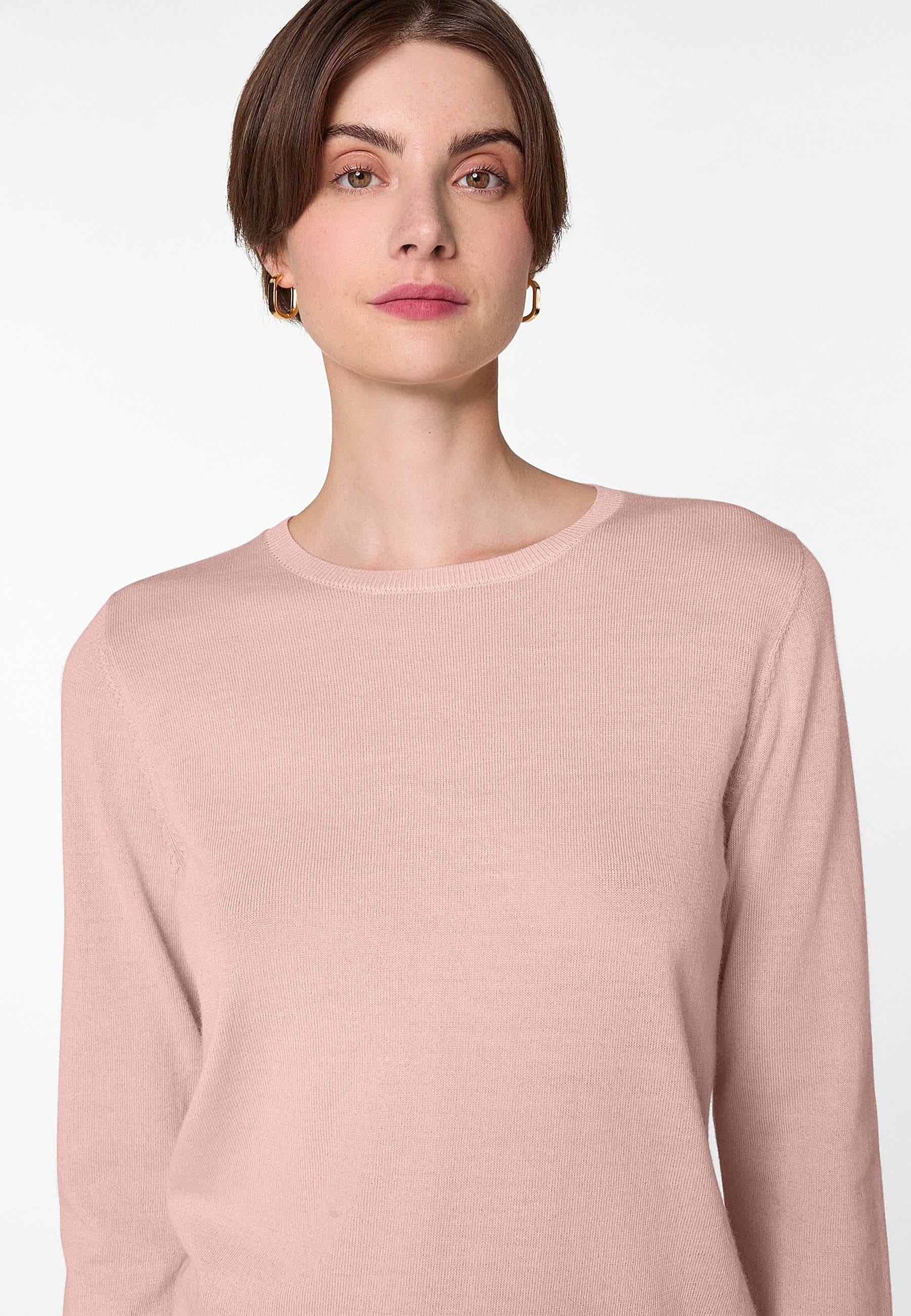 Merino wool sweater RODIER Pink