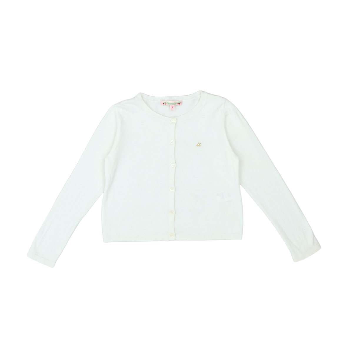 White child cardigan - 6 years BONPOINT - Seconde Main White