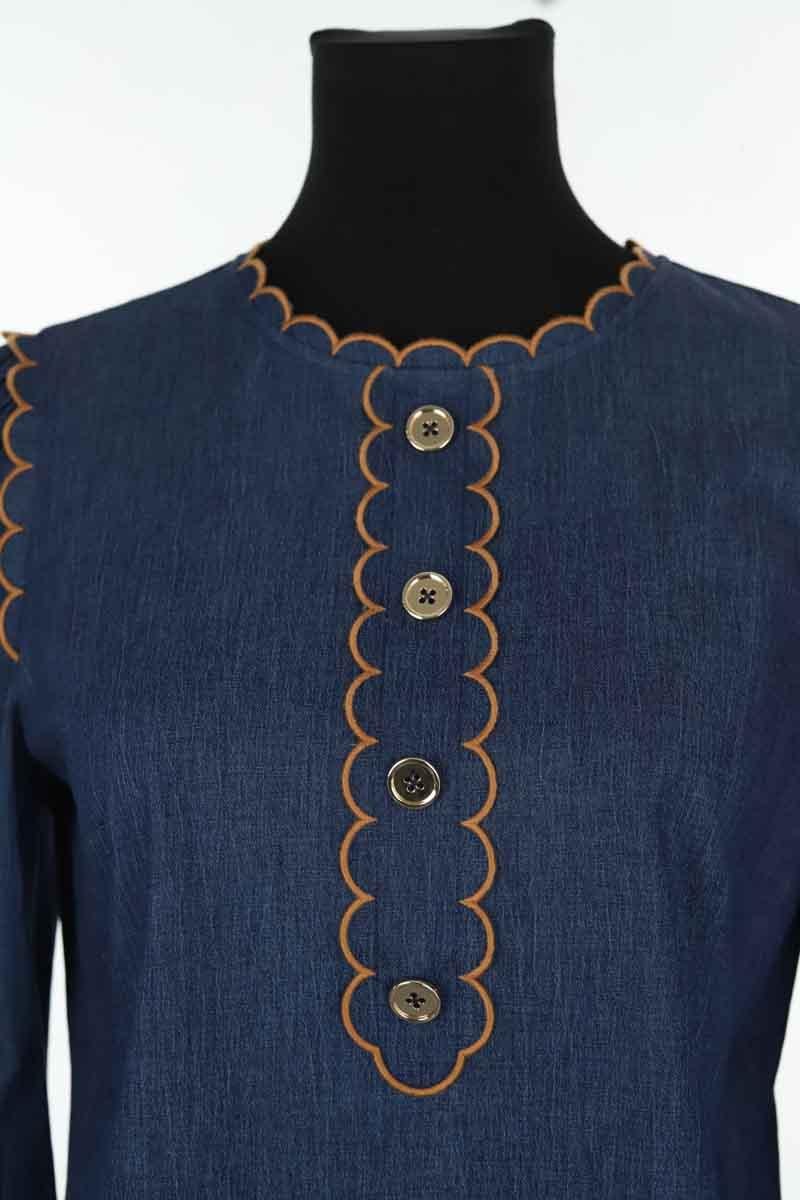 Blouse LK BENNETT - Seconde Main Blue