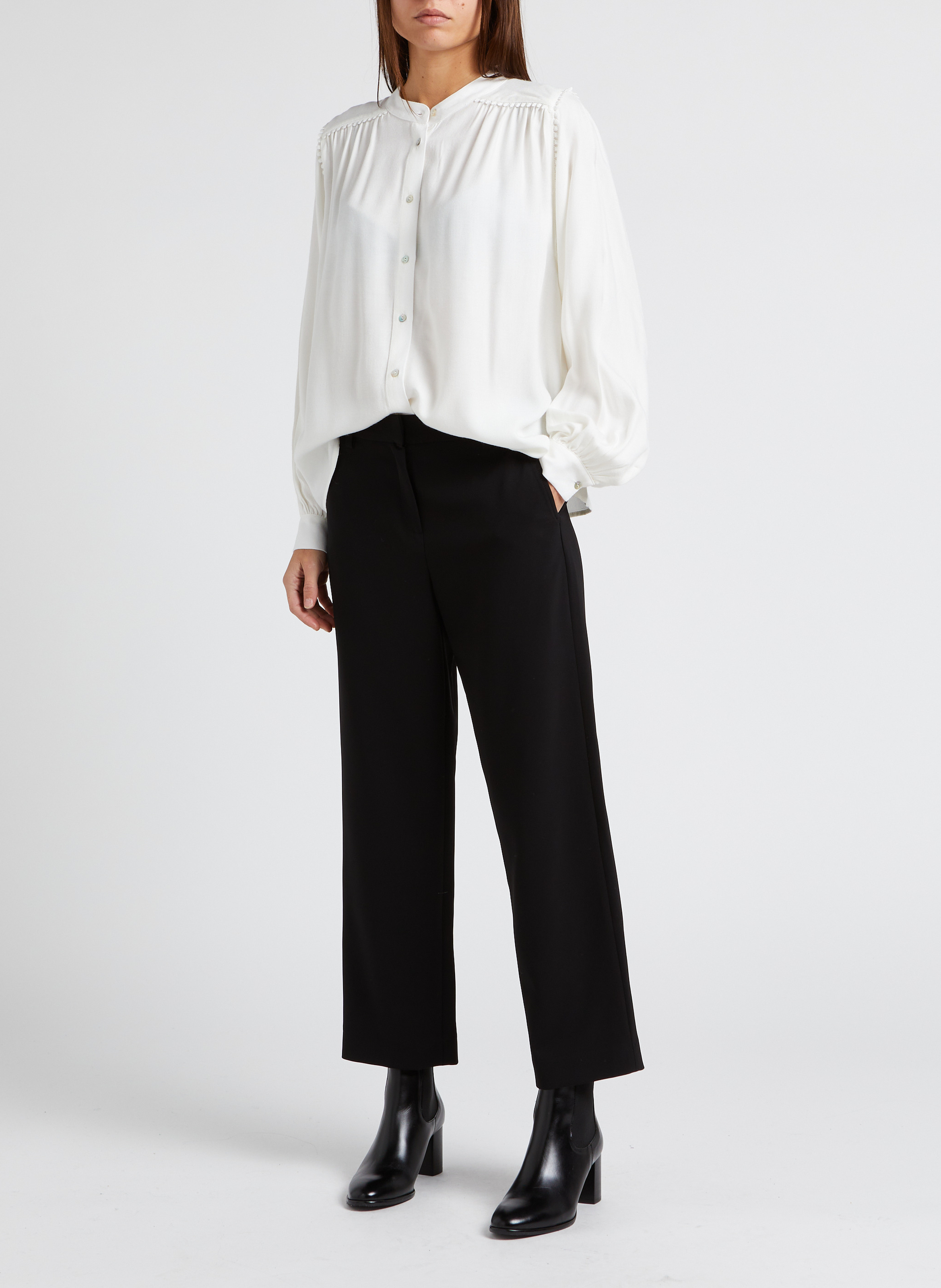 Bottines en cuir JONAK Noir