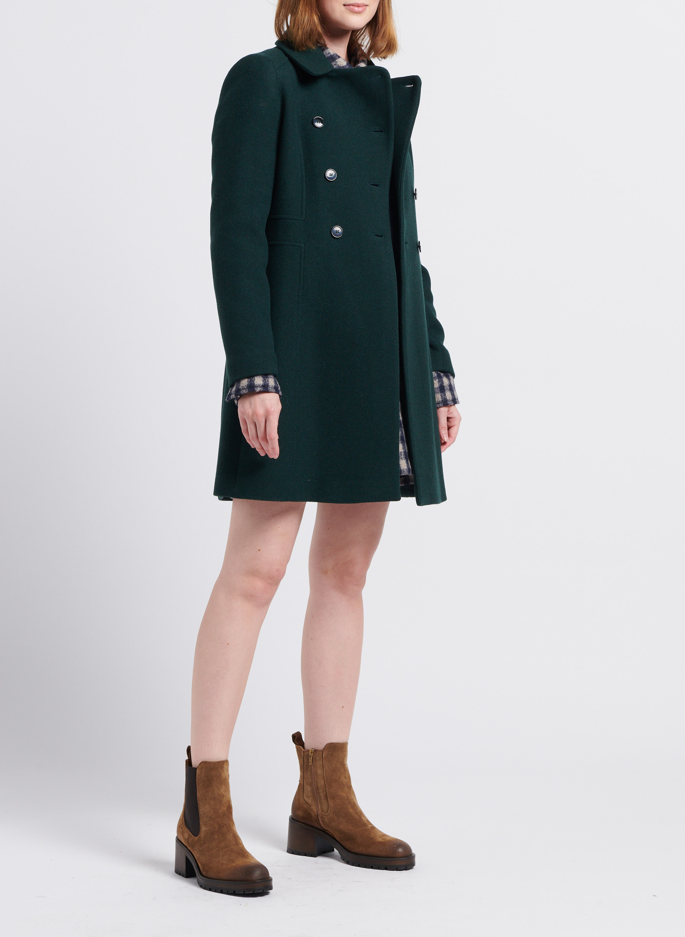 Bottines en cuir JONAK Marron