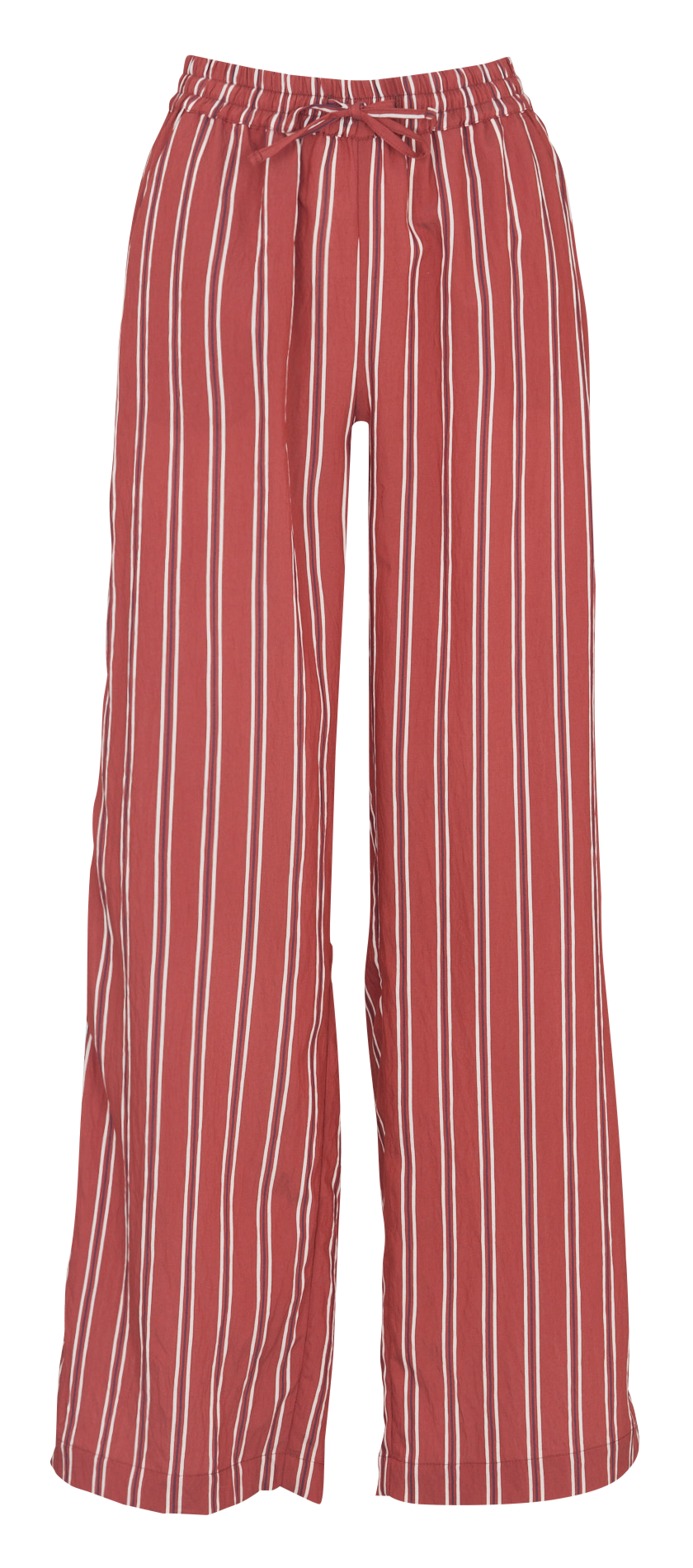 Pantalon large à rayures LA FEE MARABOUTEE Rouge
