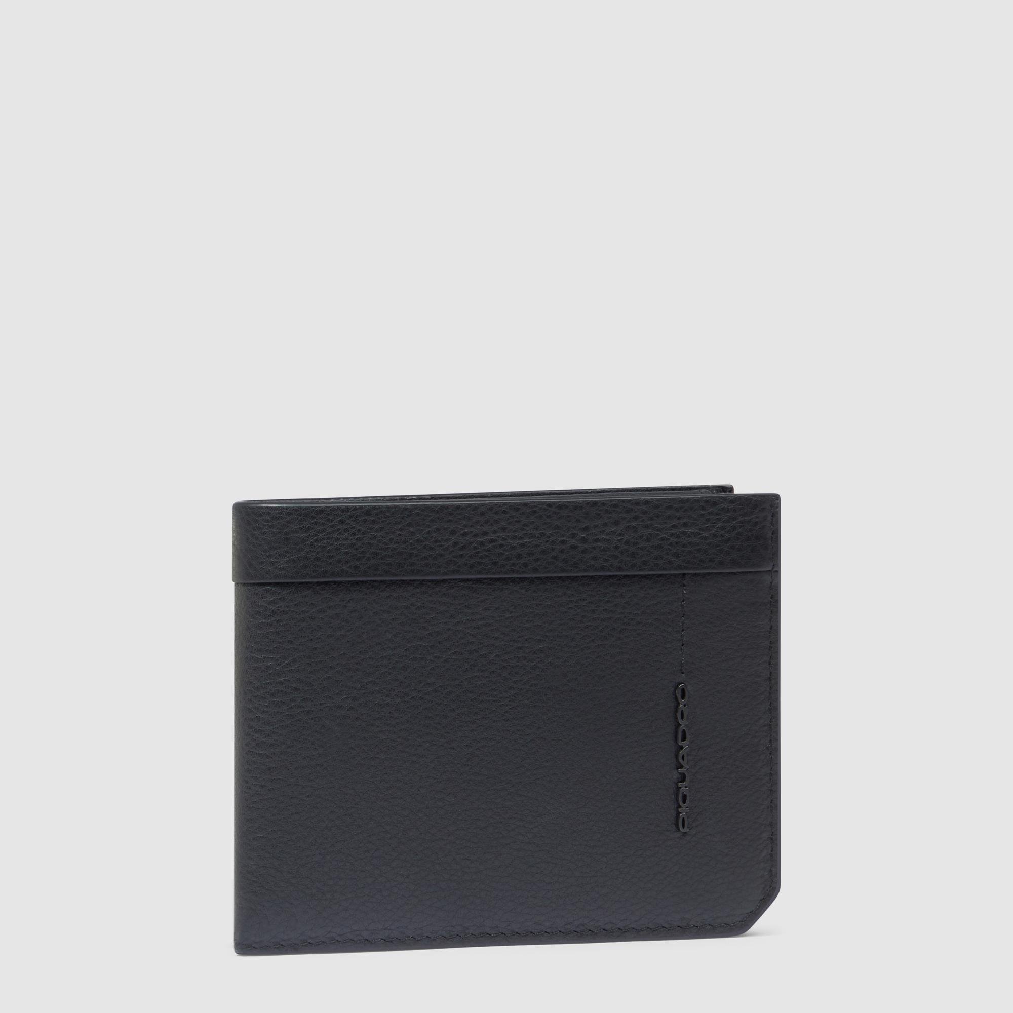 Babylon leather wallet PIQUADRO Black