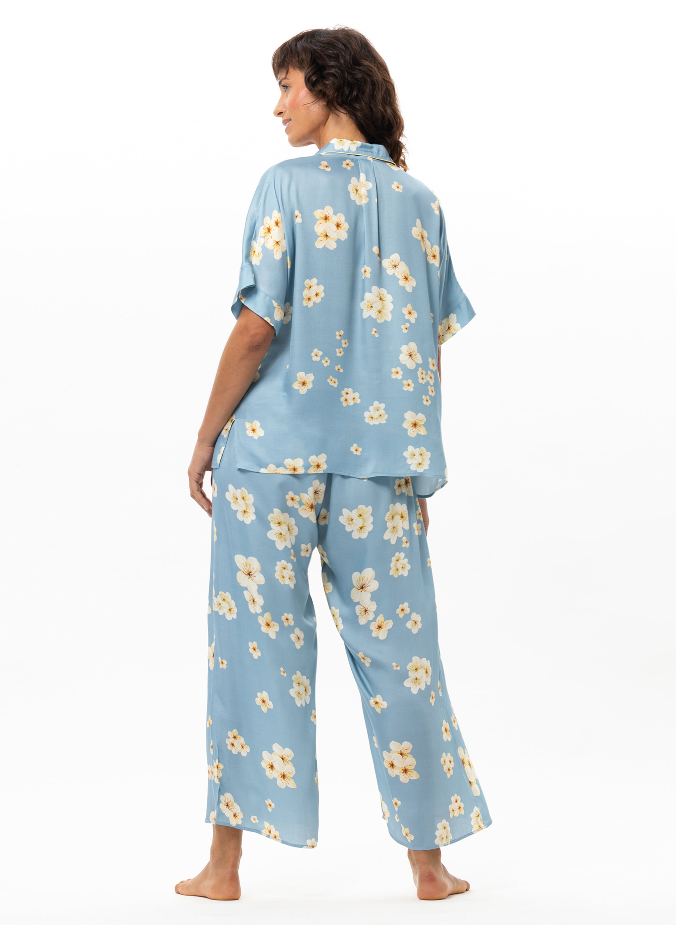 Buttoned viscose pyjama LE CHAT Multicolored