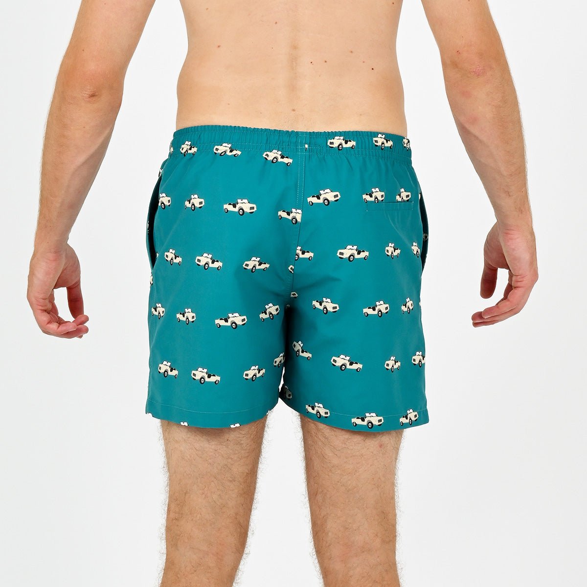 Explorer Swim Shorts VENDREDI SWIMWEAR Green