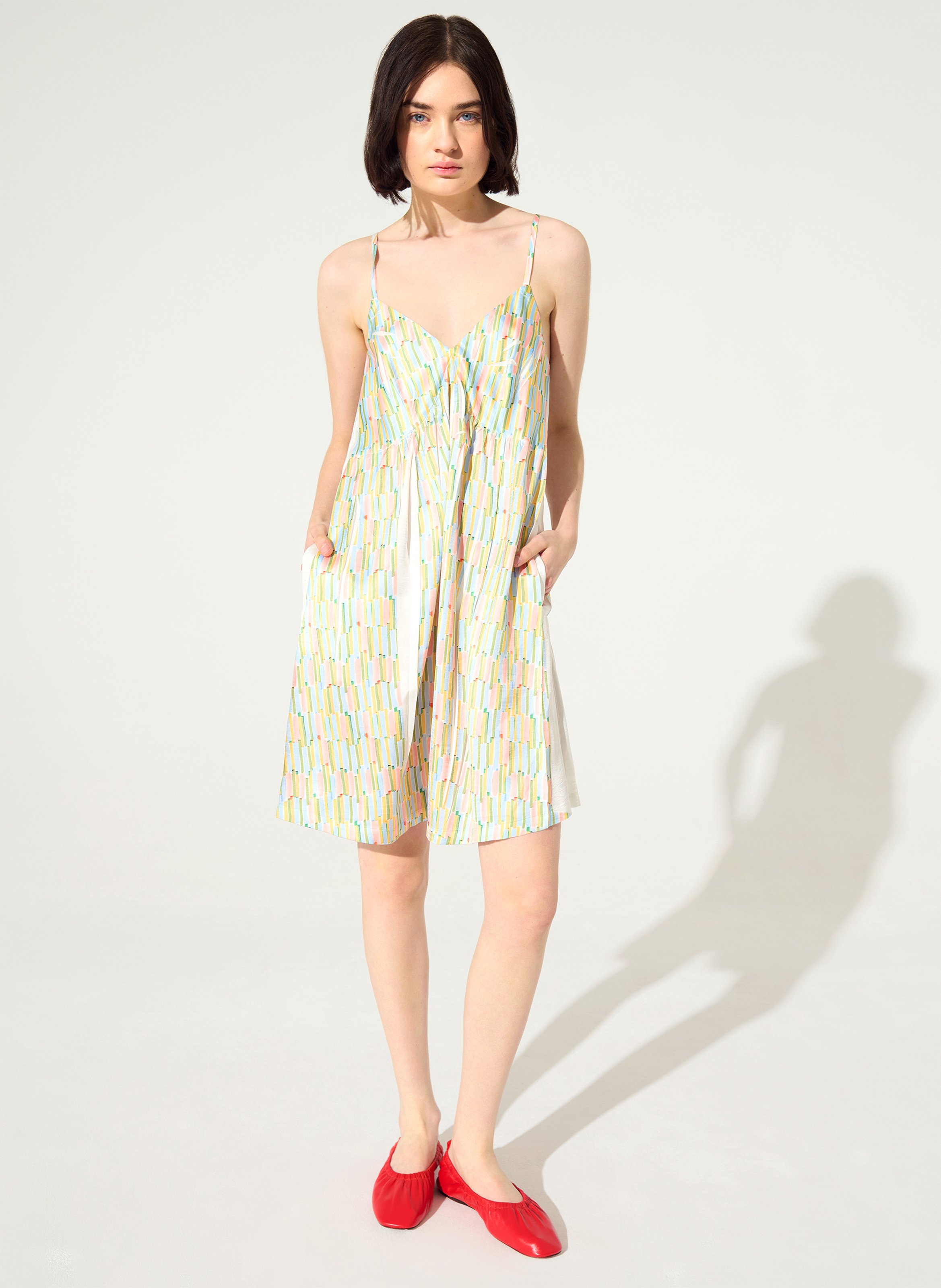 Robe courte imprimée COTELAC ACOTE Multicolore