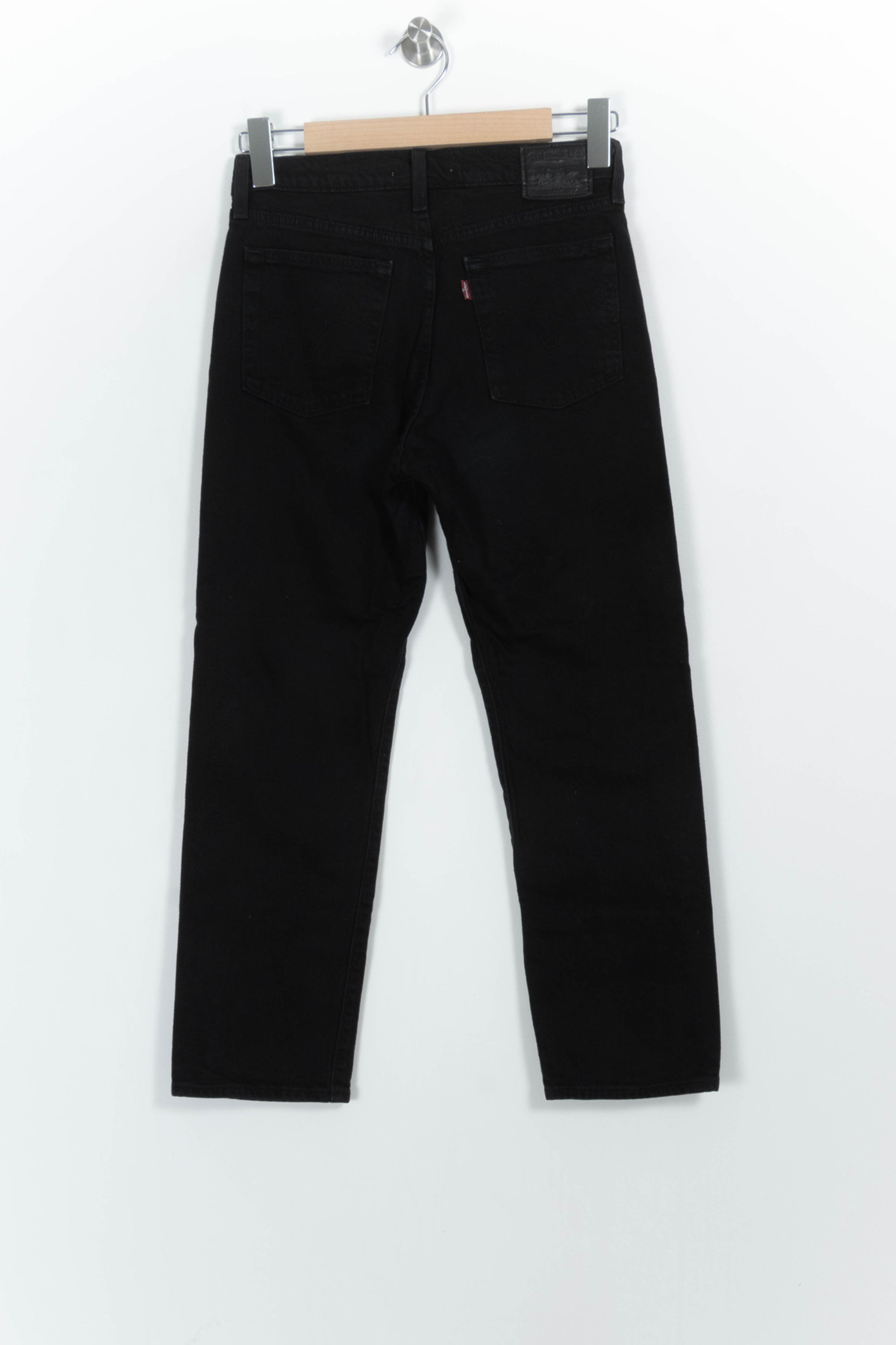 Cropped slim jeans with studs LEVI'S - Seconde main Black