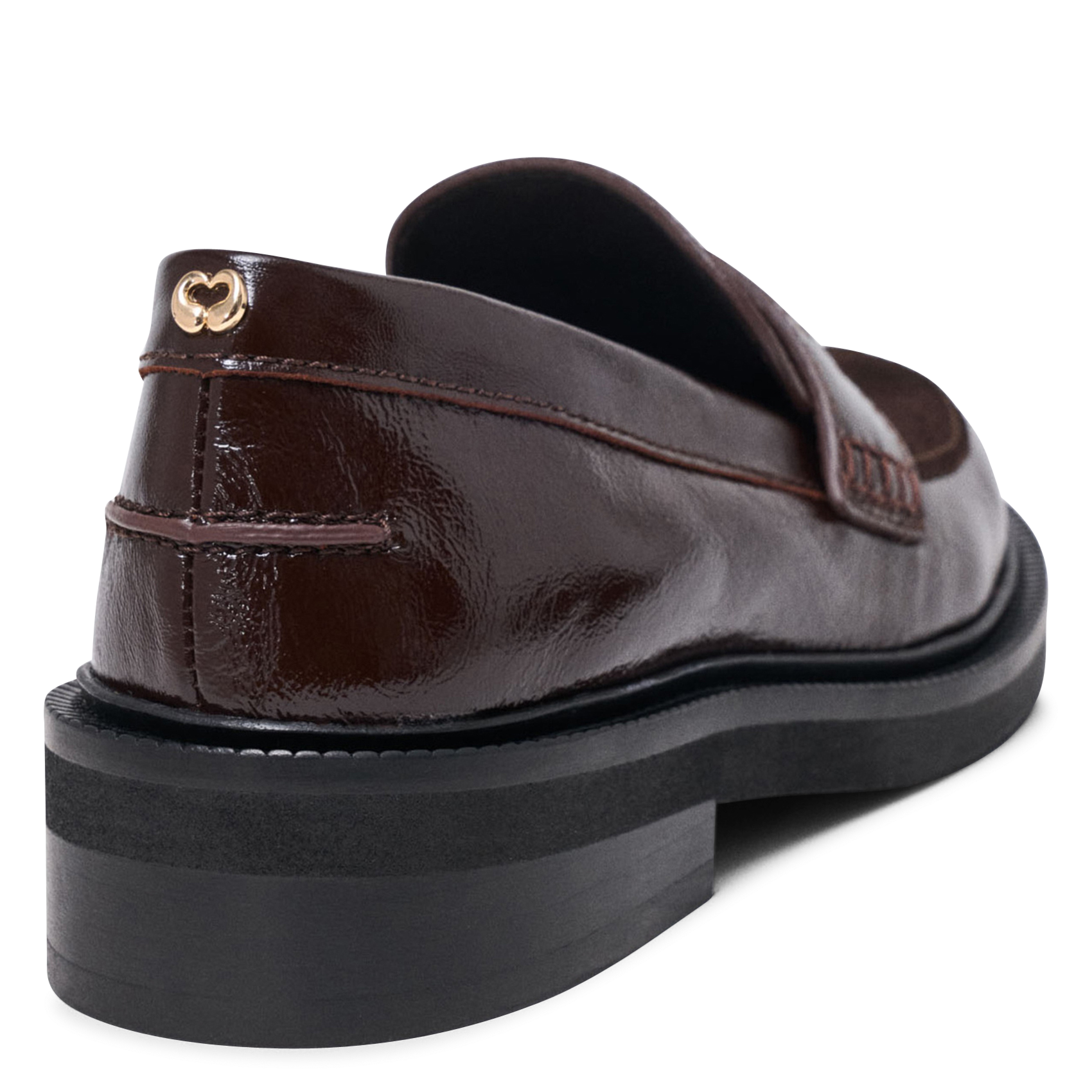 Leren mocassins MAJE Bruin