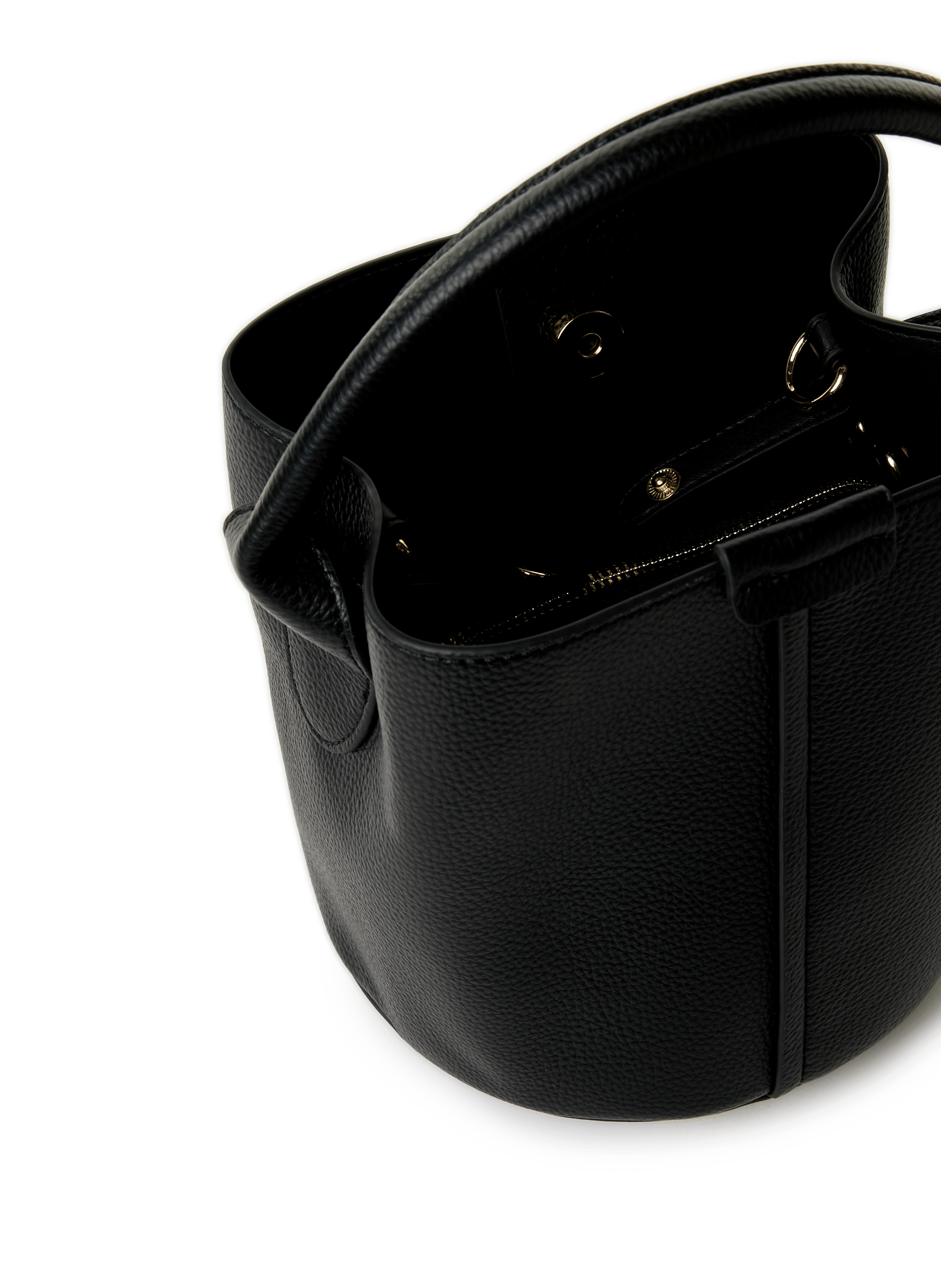 Crackled bucket bag | Black AU PRINTEMPS PARIS Women