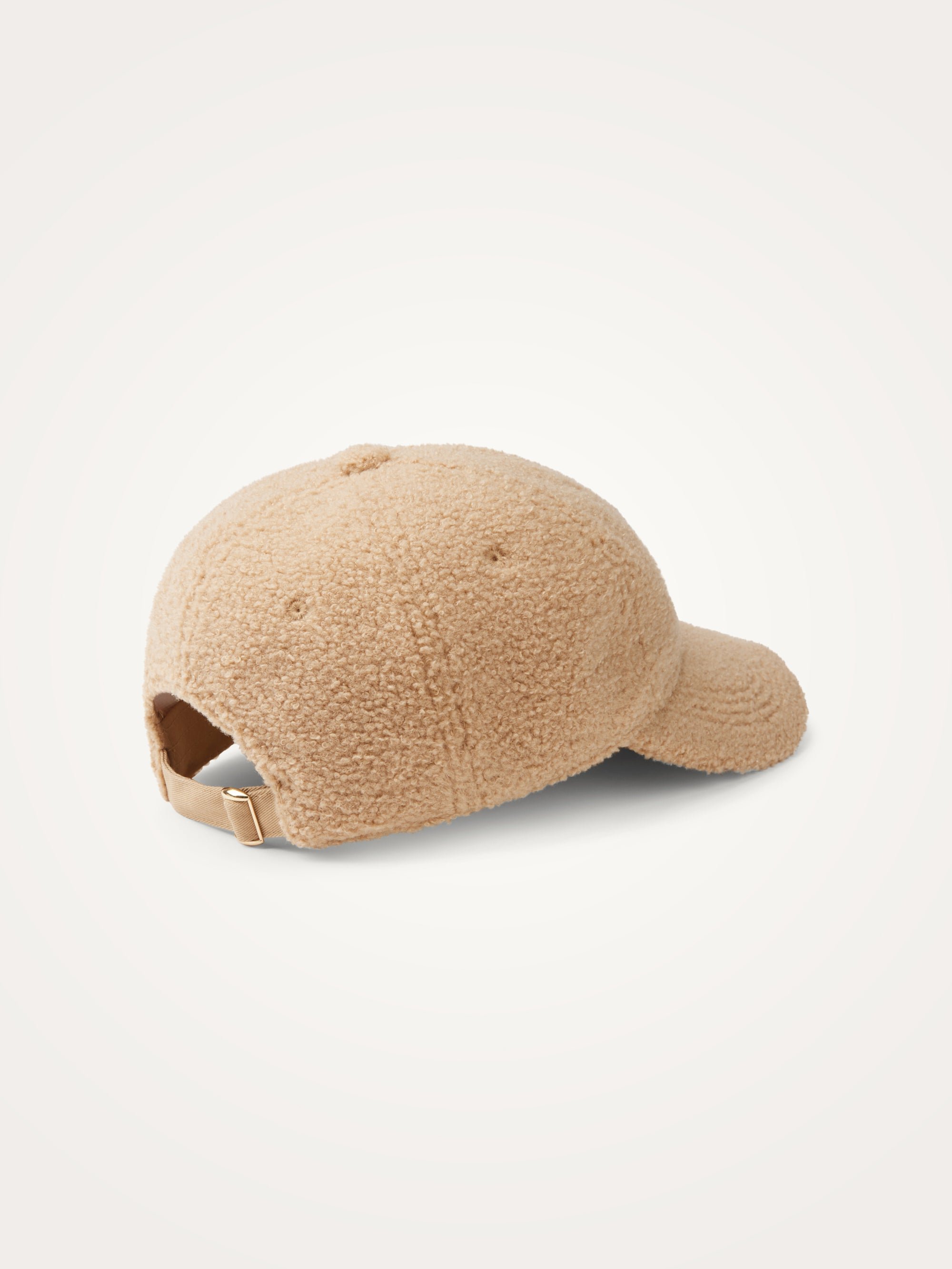 Embroidered monogram cap VANESSA WU Beige
