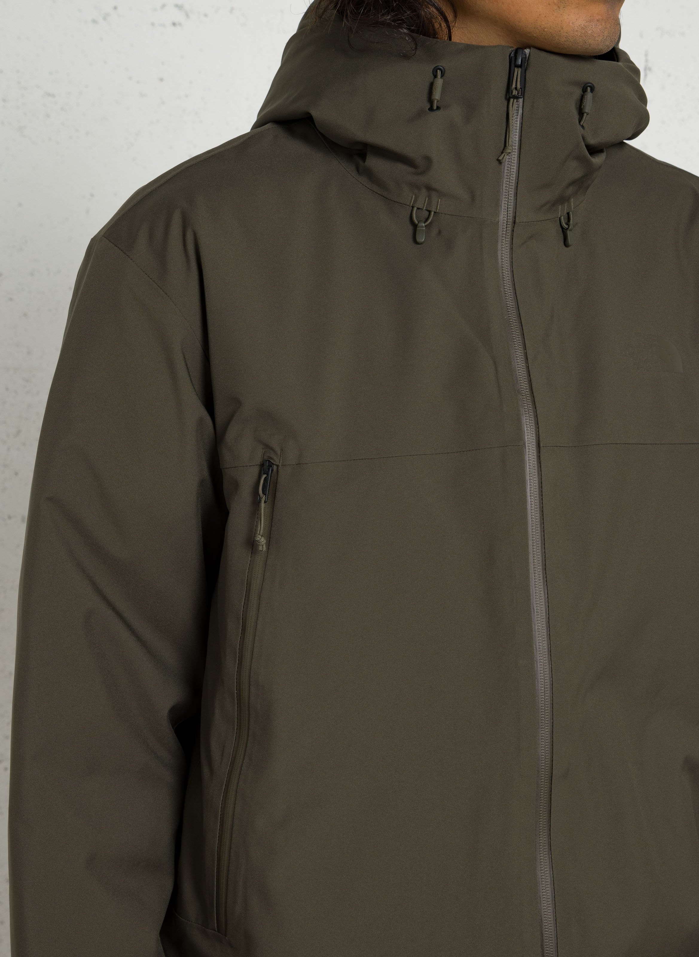 Daunenparka mit Kapuze THE NORTH FACE Grun