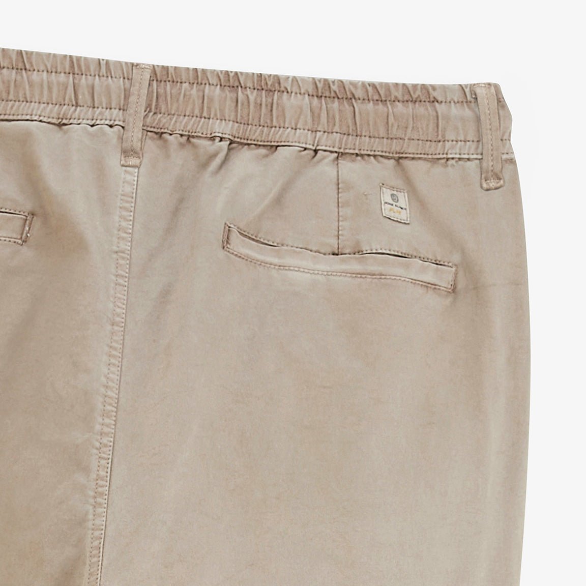 Beige cashmere sbplay elasticated waist cotton stretch pants 558 SERGE BLANCO Beige