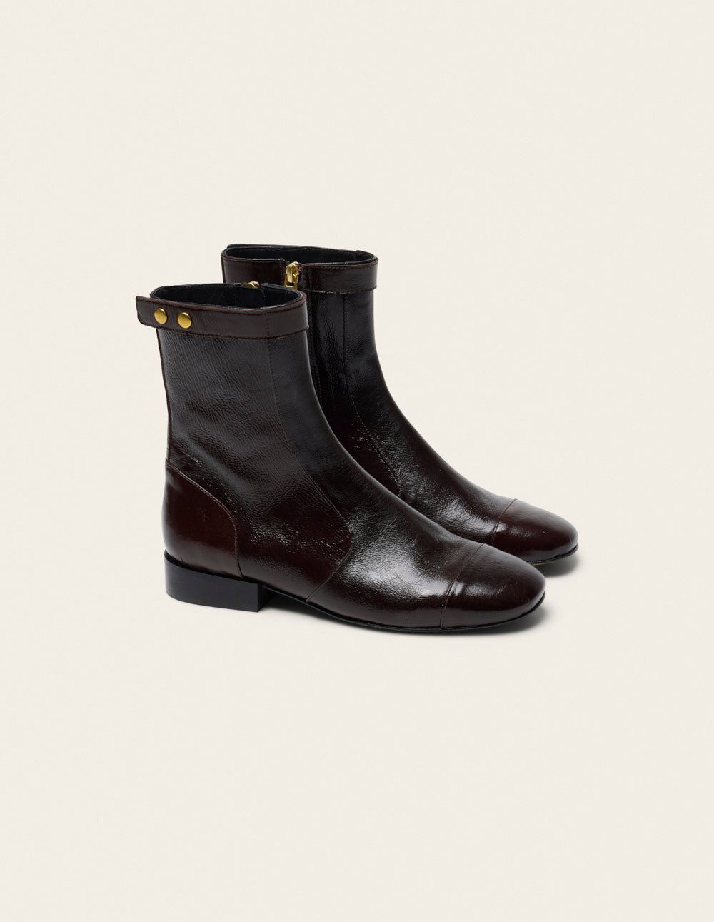 Bottines ODAJE Marron