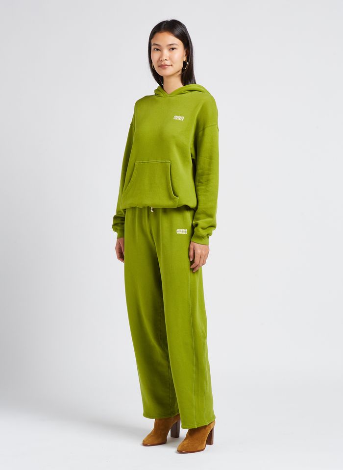 Pantalon de jogging femme vert fluo - vêtements