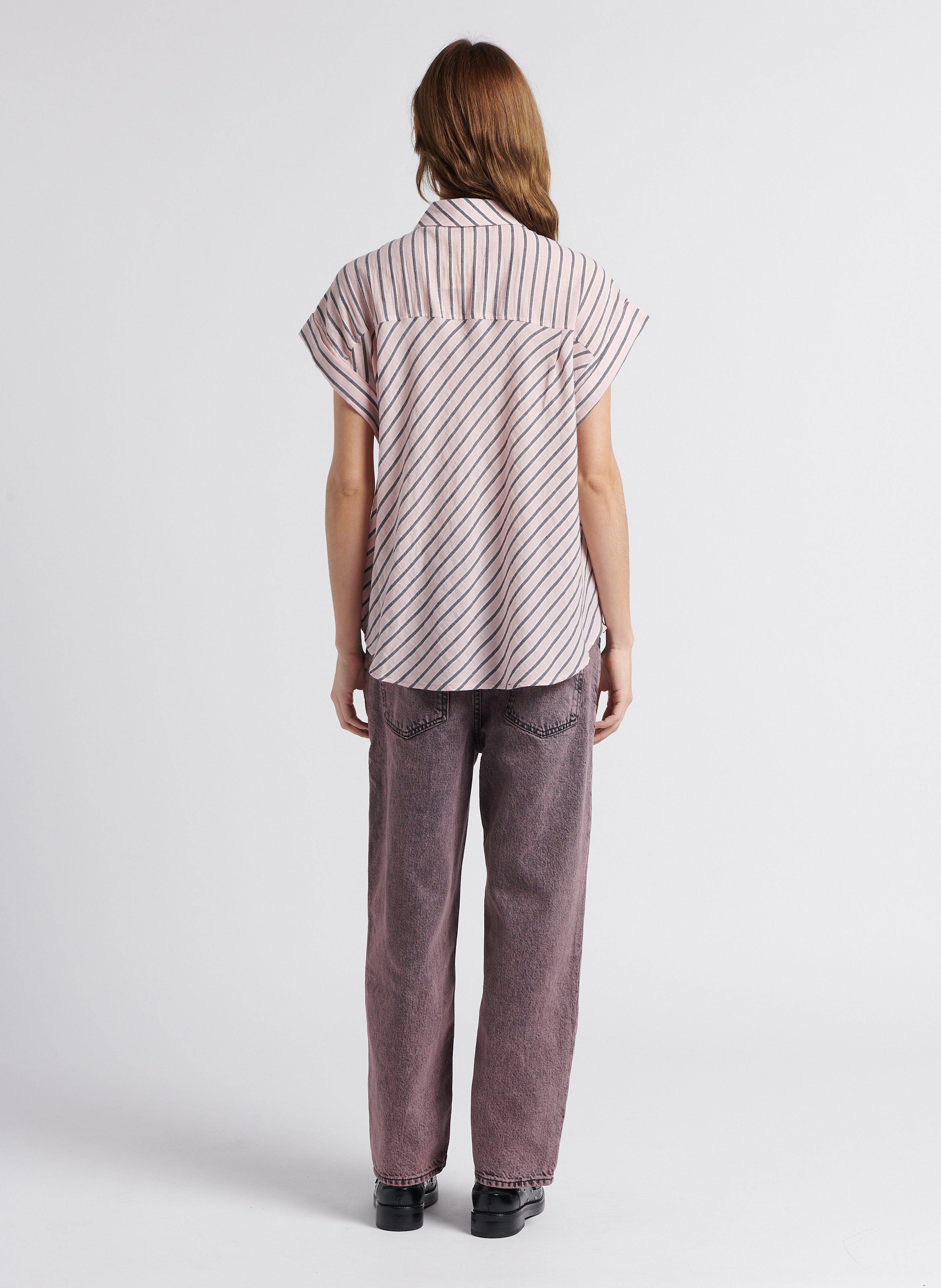 Mocassins à studs en cuir  JONAK Noir