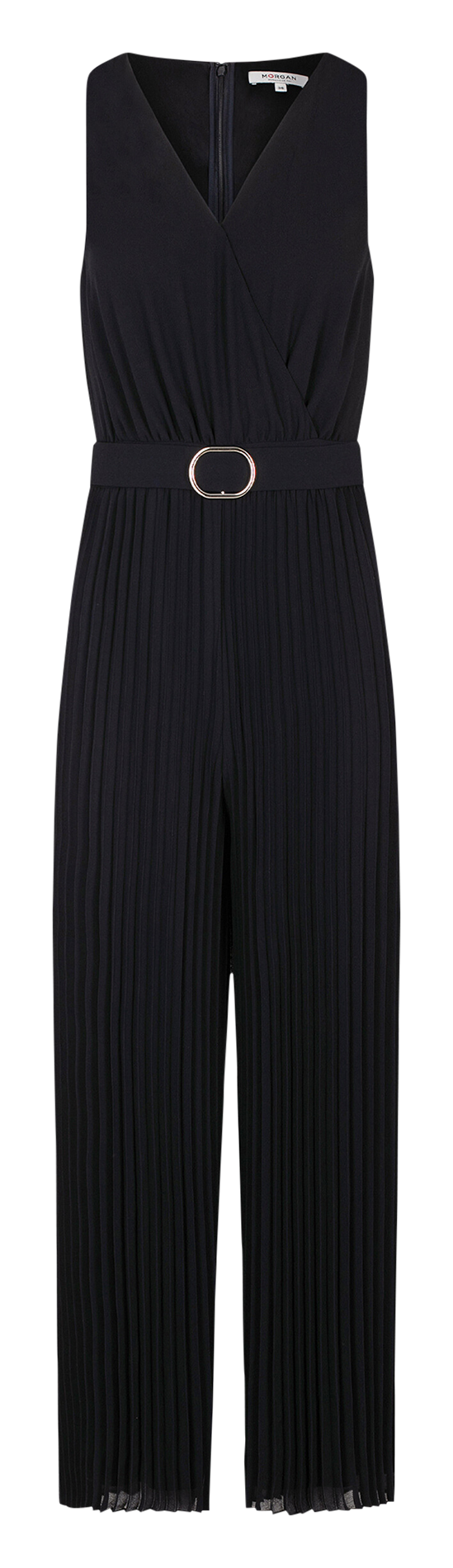 Jumpsuit met V-hals MORGAN Blauw