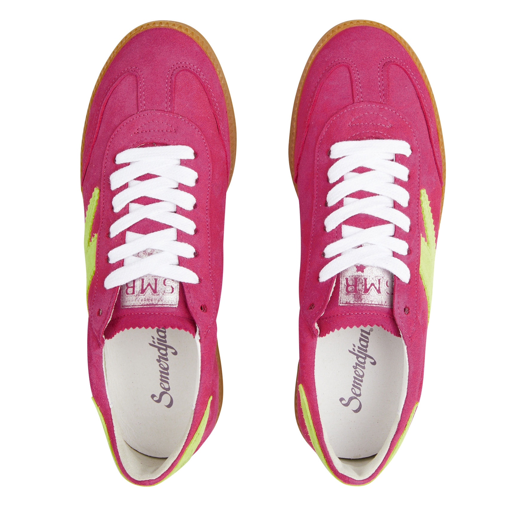 Baskets basses en suédine  SEMERDJIAN - SMR Rose