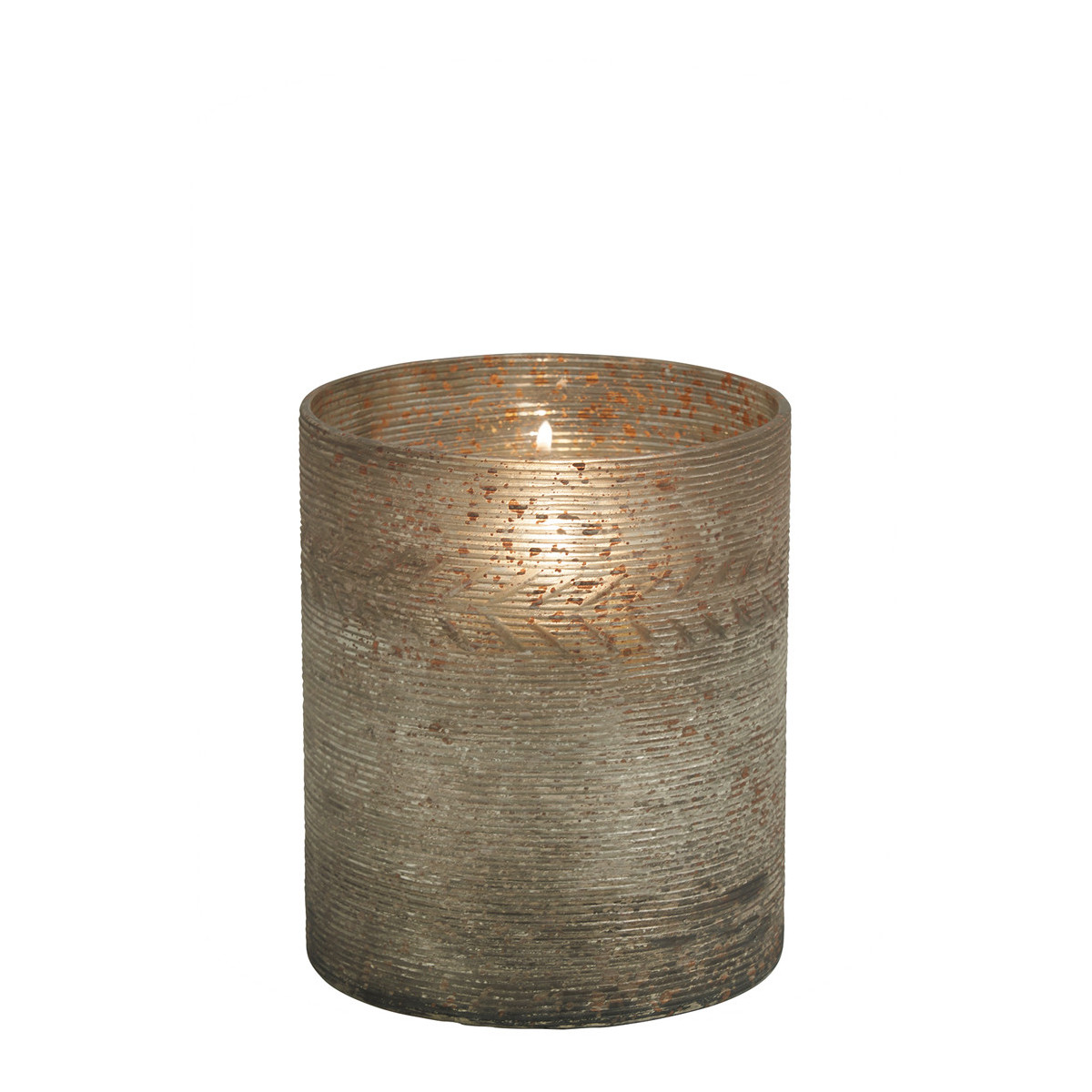 Eden Antique Matte Gold Photophore Vase Golden