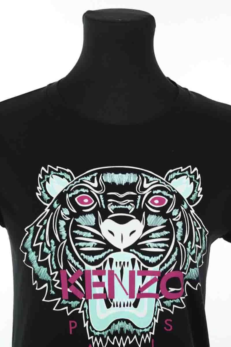 Cotton T-shirt KENZO - SECONDE MAIN Black