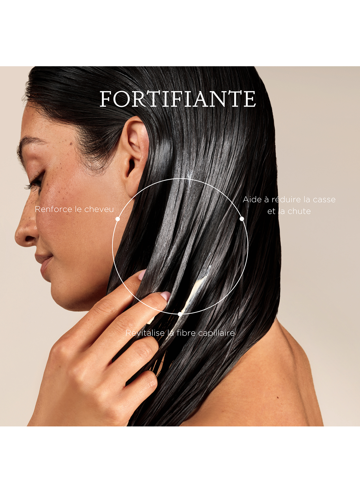 Démêlant Fortifiant aux Peptides d'Amarante CHRISTOPHE ROBIN No color