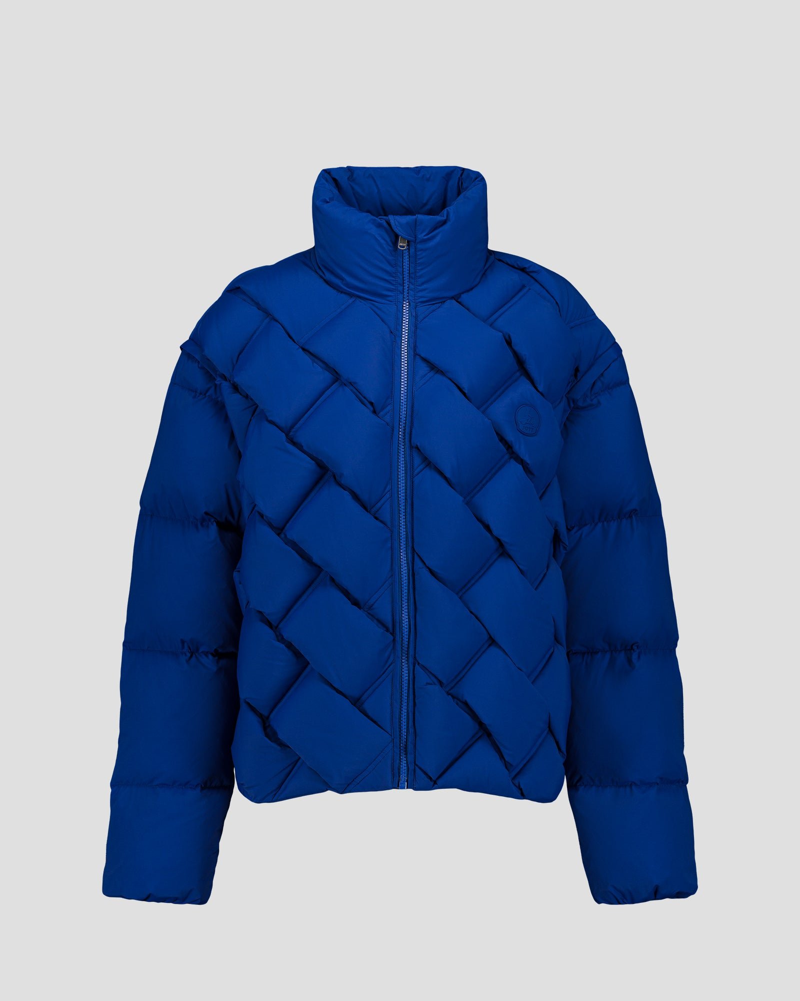 Alya quilted puffer cold weather jacket JOTT Blue