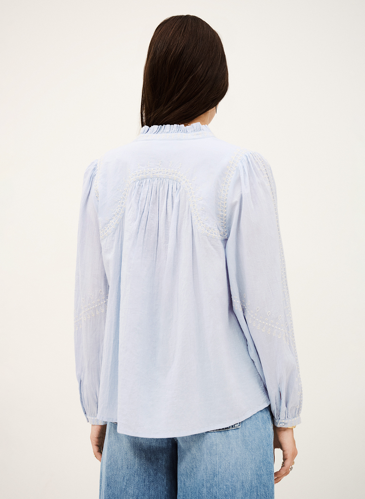 Blouse Colombine Ter BA&SH Blauw