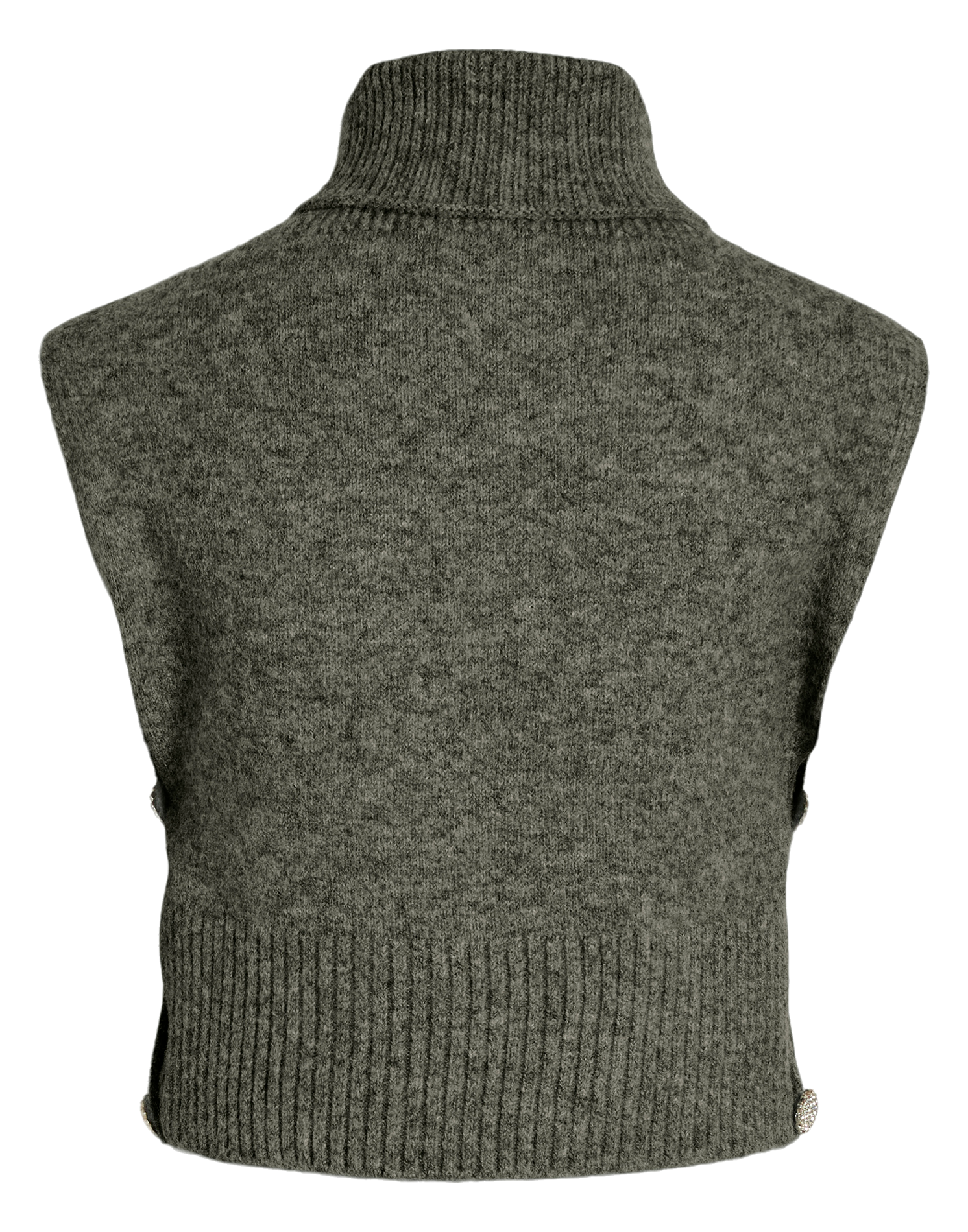 Pull col roulé  VILA Kaki