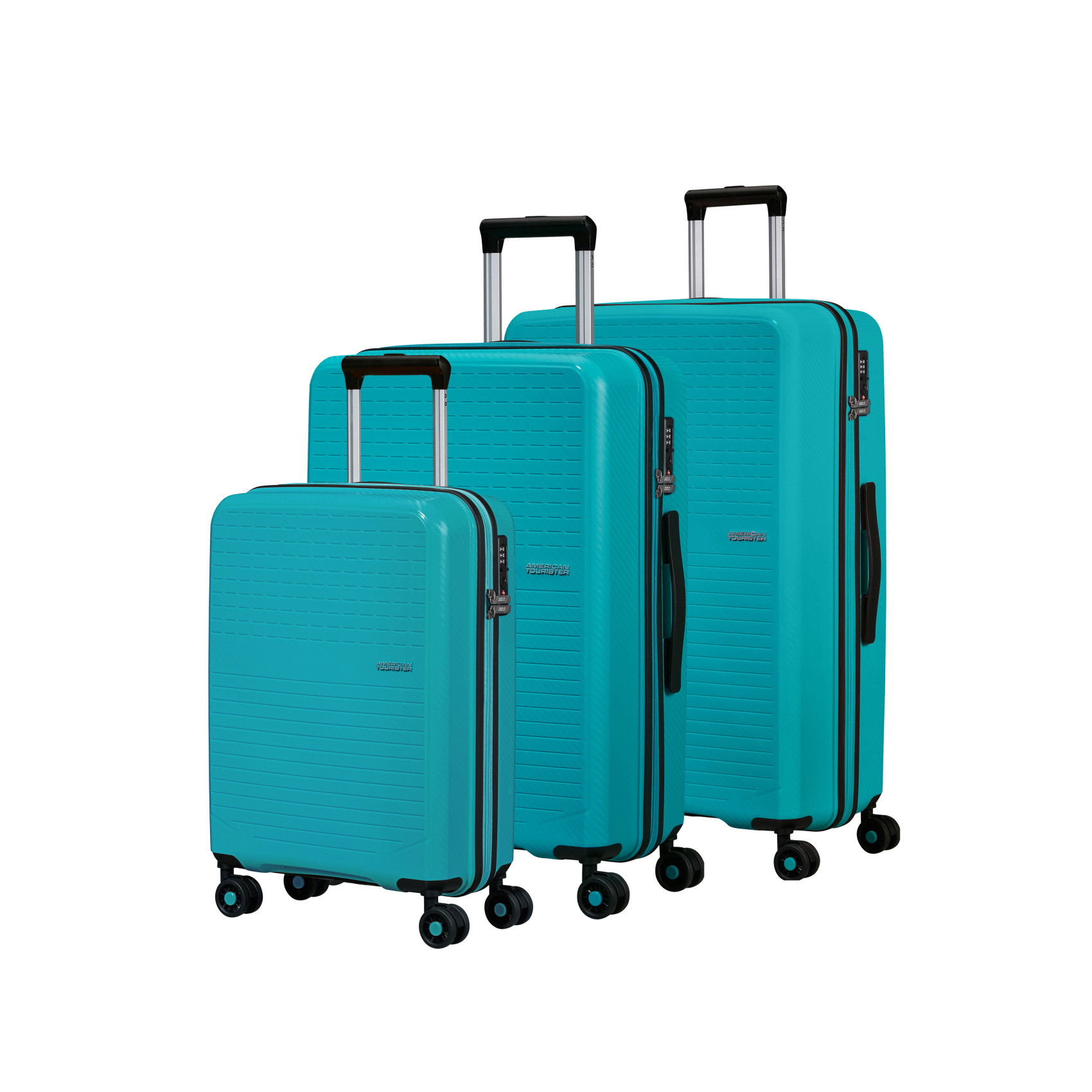 Summer hit nested set size L AMERICAN TOURISTER Blue