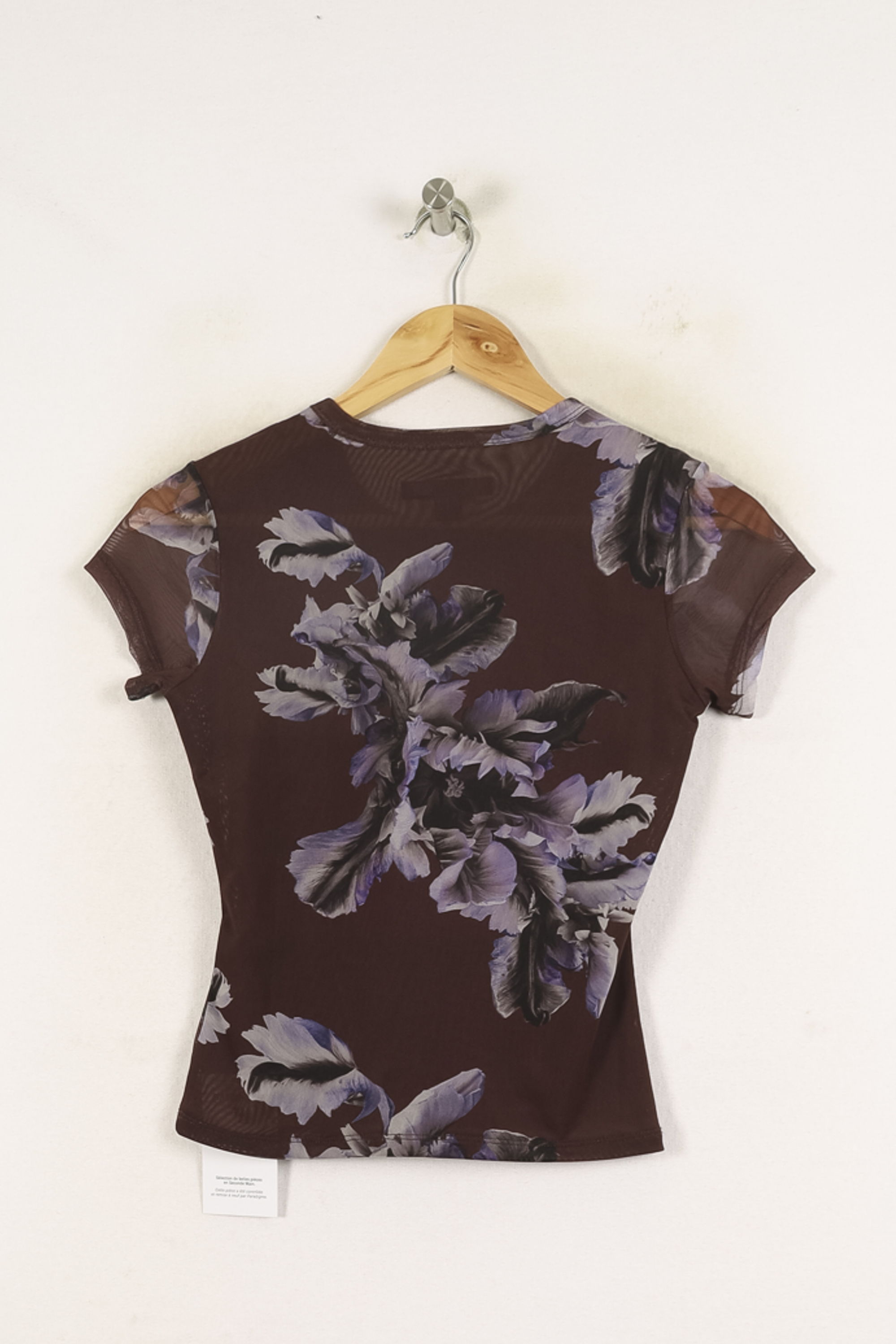 Tommy Badge T-shirt ALLSAINTS - Seconde main Purple