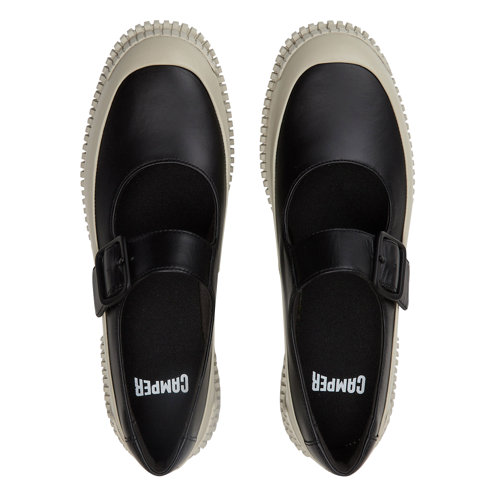 Mocassins unis en cuir CAMPER Multicolore