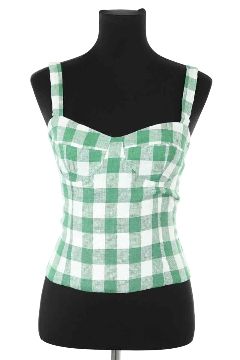 Azawood sleeveless top REFORMATION - Seconde Main Green