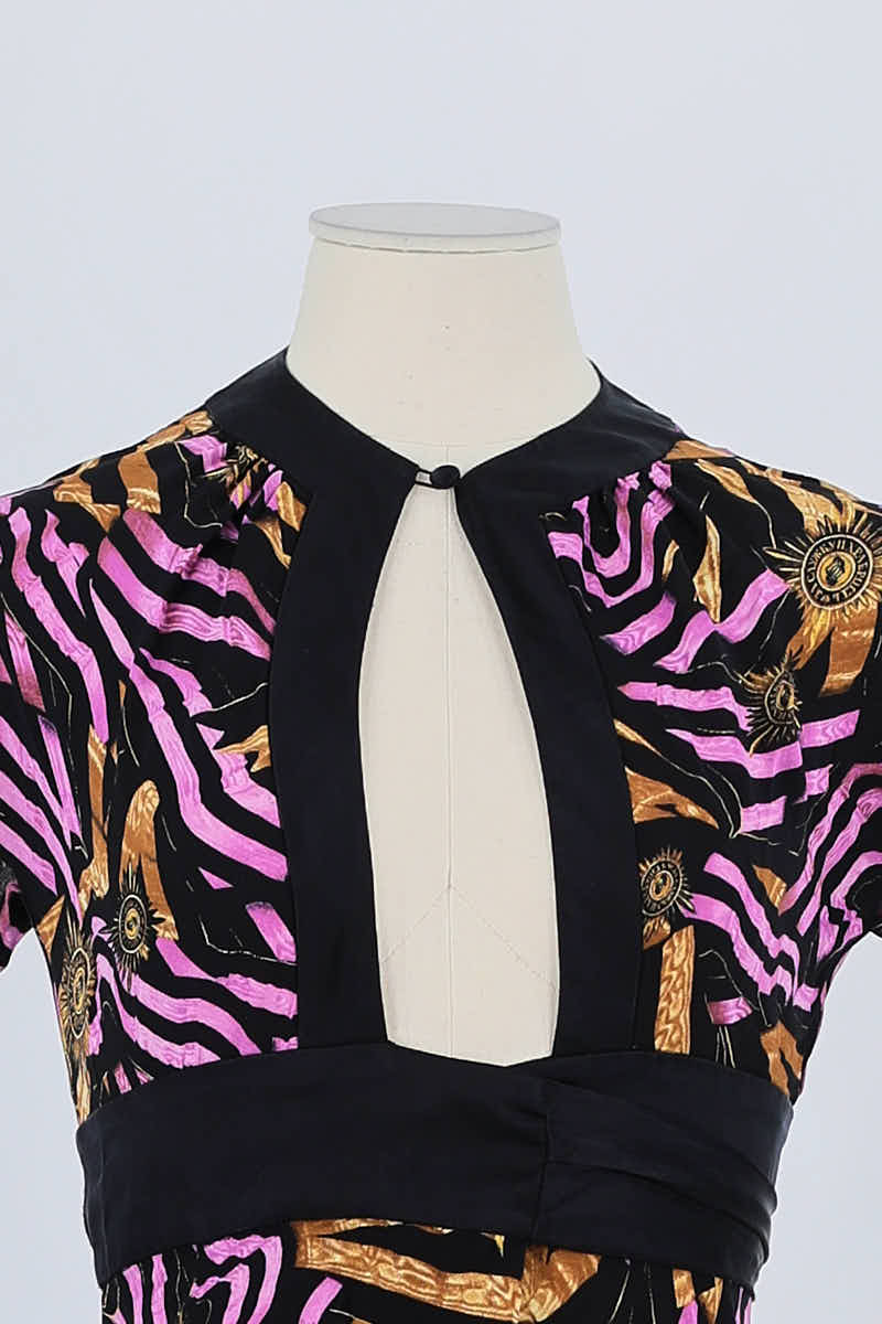 Dress DIANE VON FURSTENBERG - Seconde Main Black