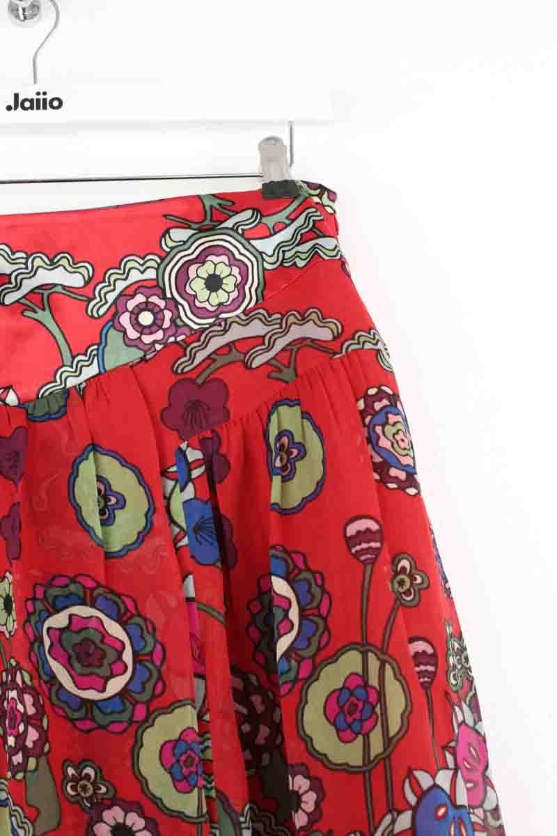 Skirt KENZO - SECONDE MAIN Red