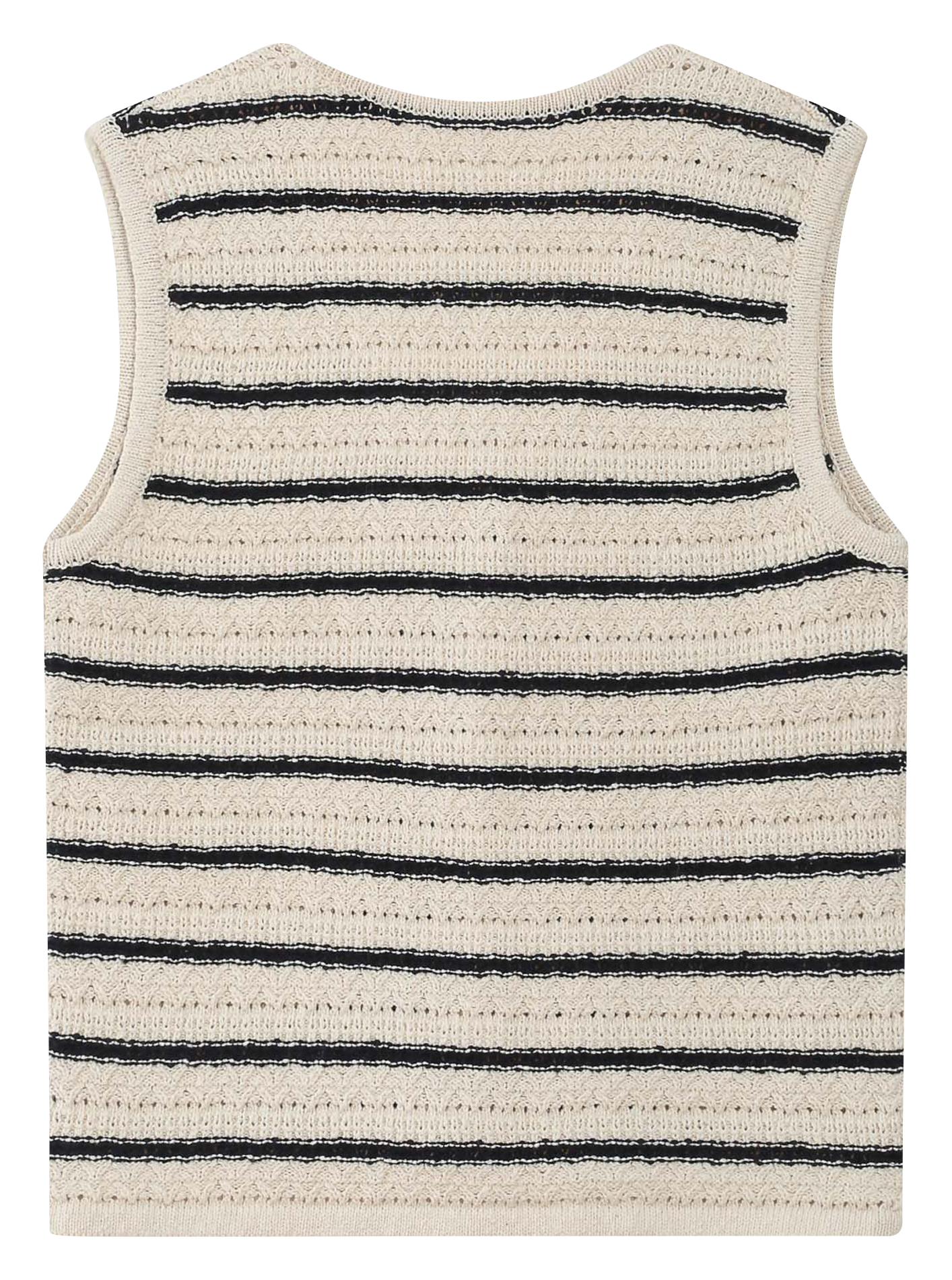 Top col v  GRACE ET MILA Blanc