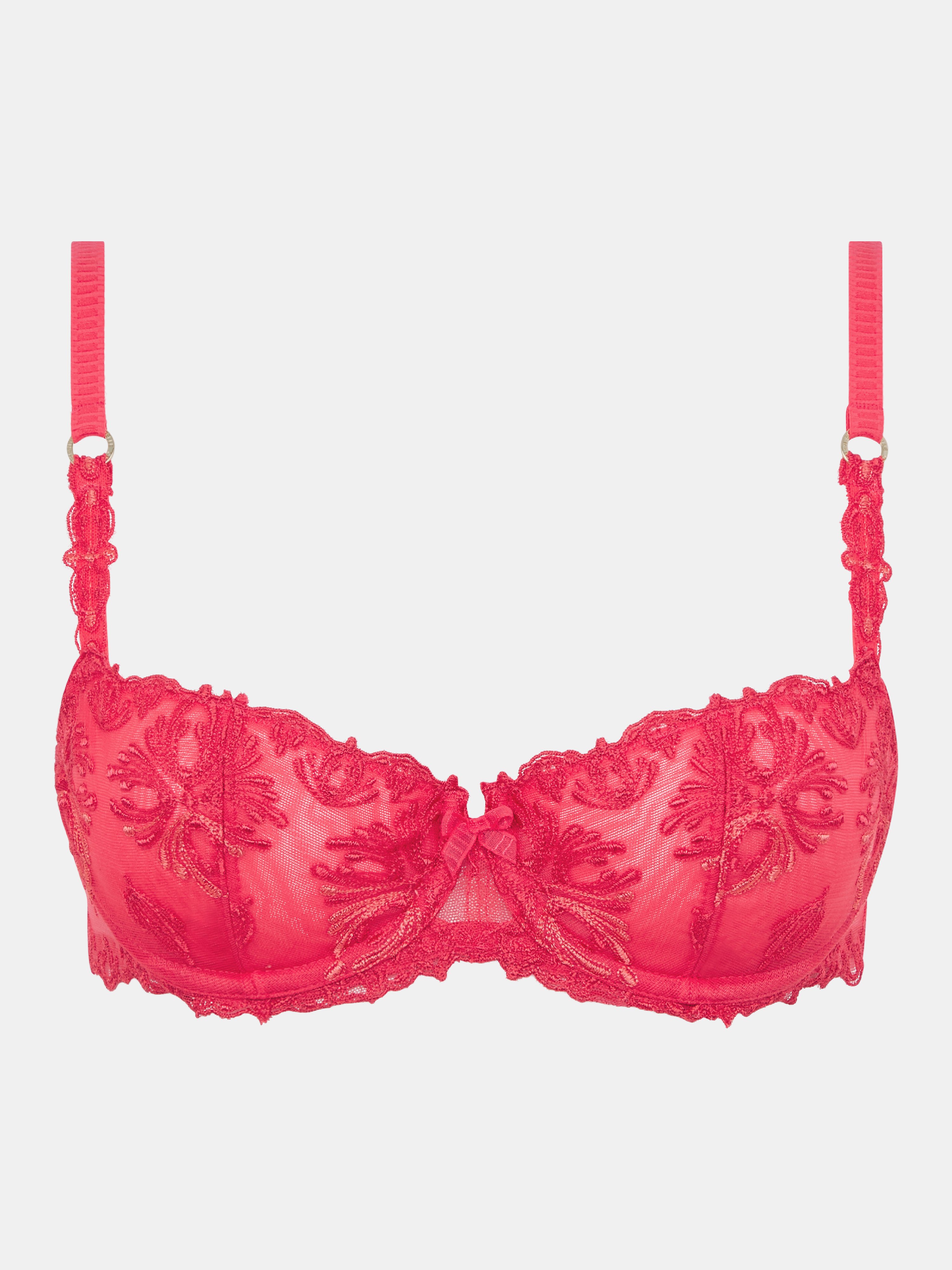 Demi-cup bra Pink