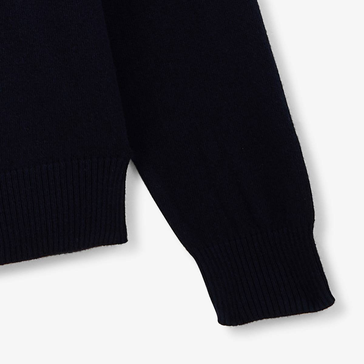 Cotton and wool sweater SERGE BLANCO Blue