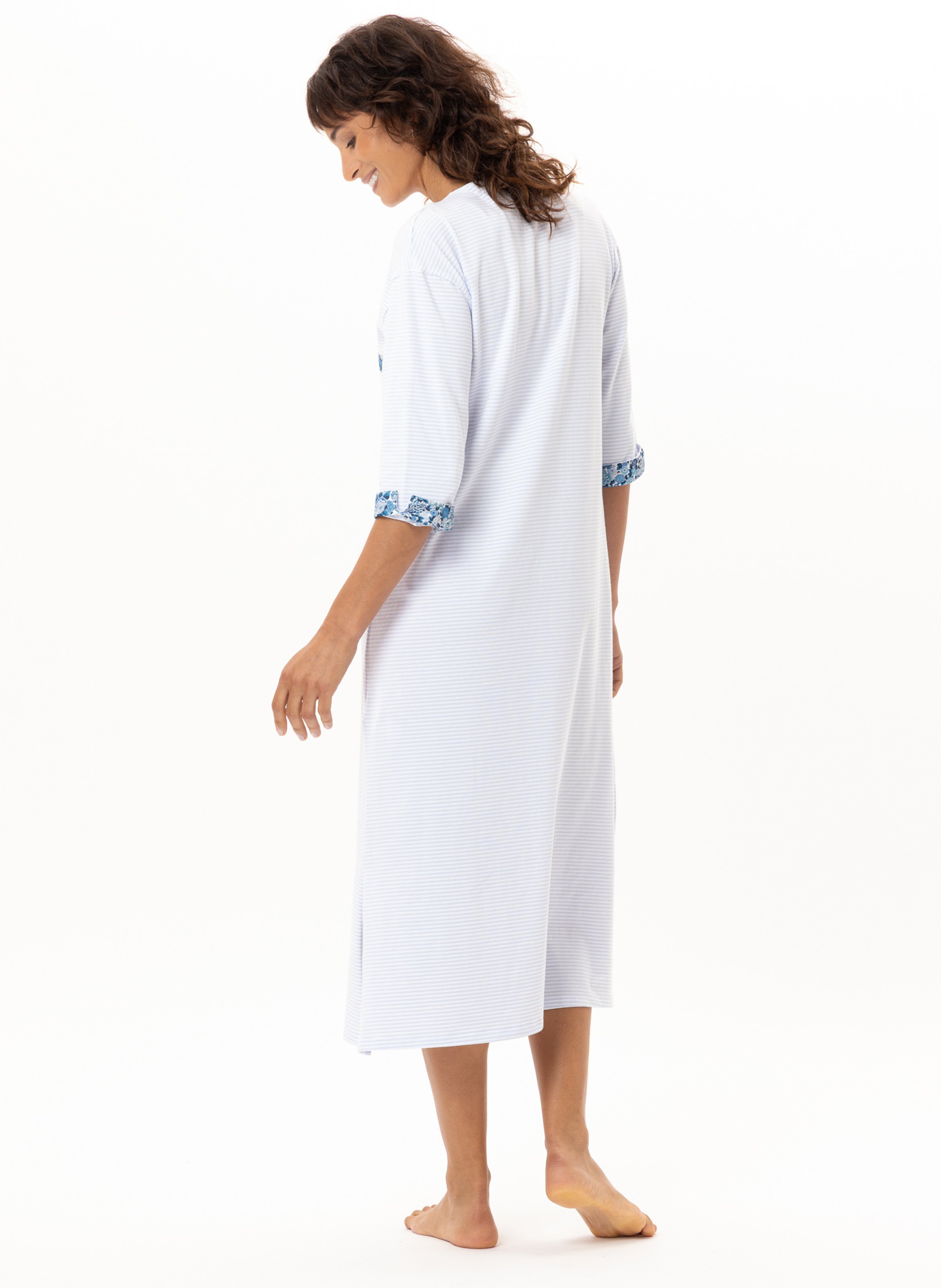 Long cotton nightshirt LE CHAT Multicolored