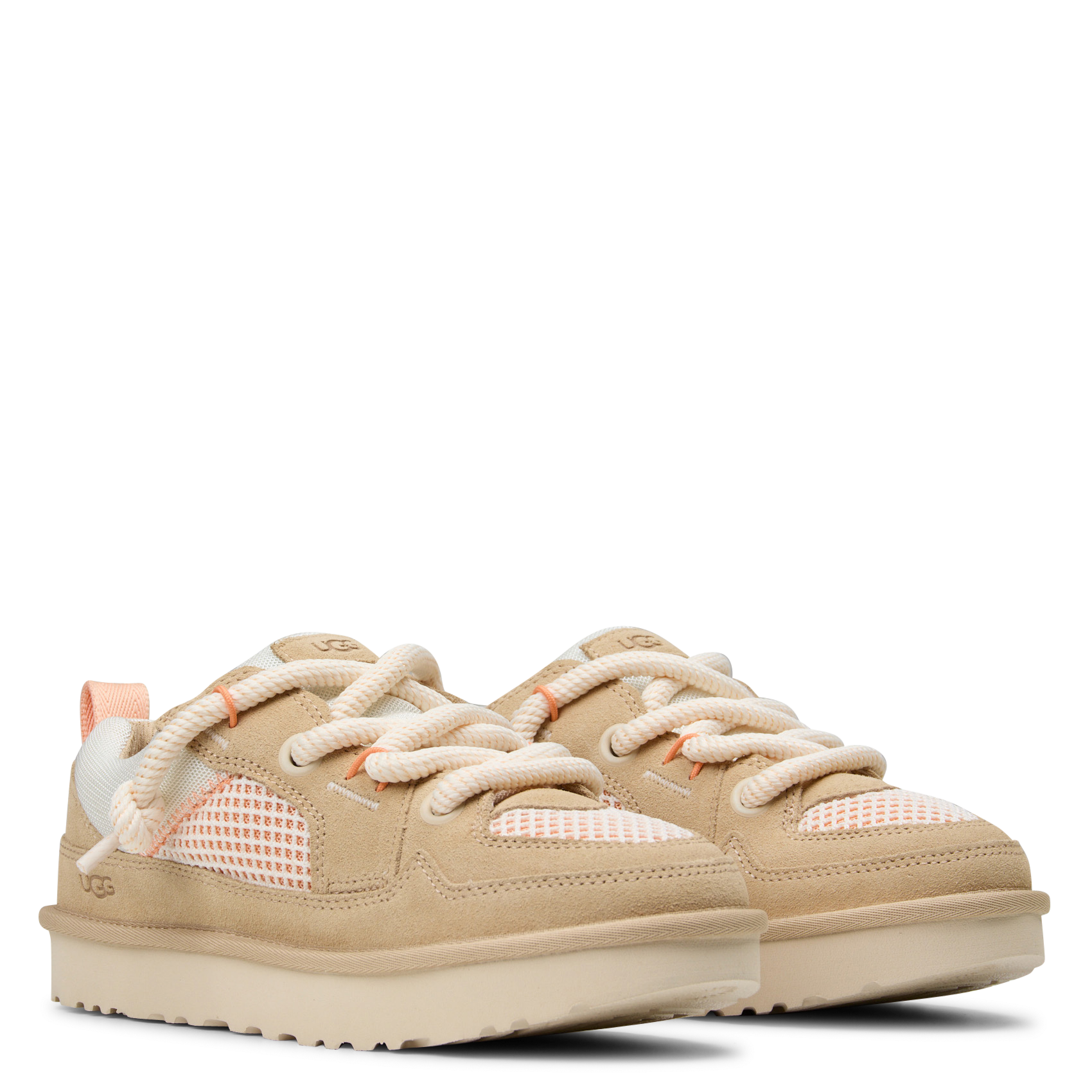 Low-top leather mix sneakers UGG Multicolored