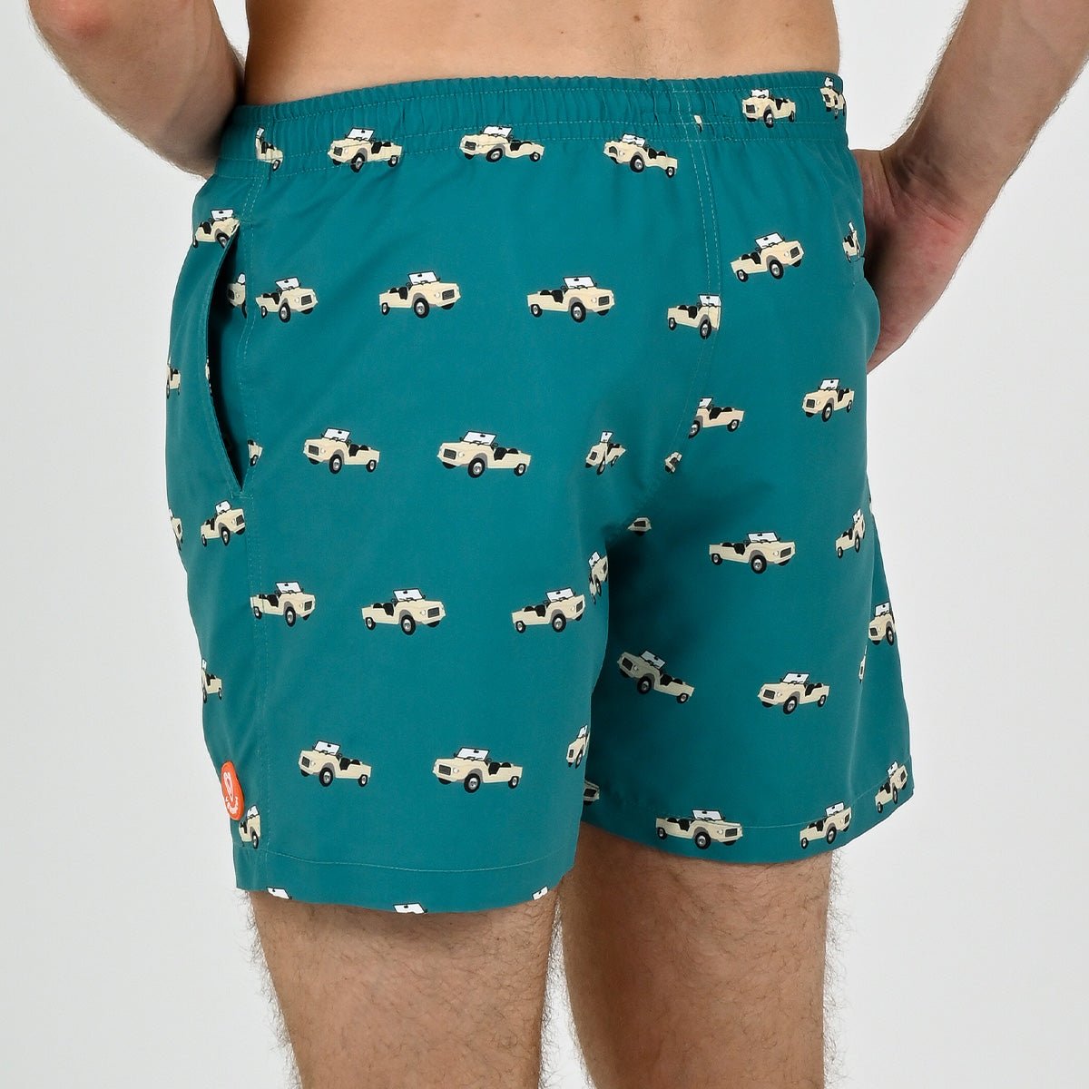 Explorer Swim Shorts VENDREDI SWIMWEAR Green