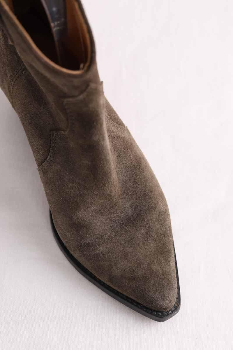 Western boots ISABEL MARANT - Seconde Main Khaki