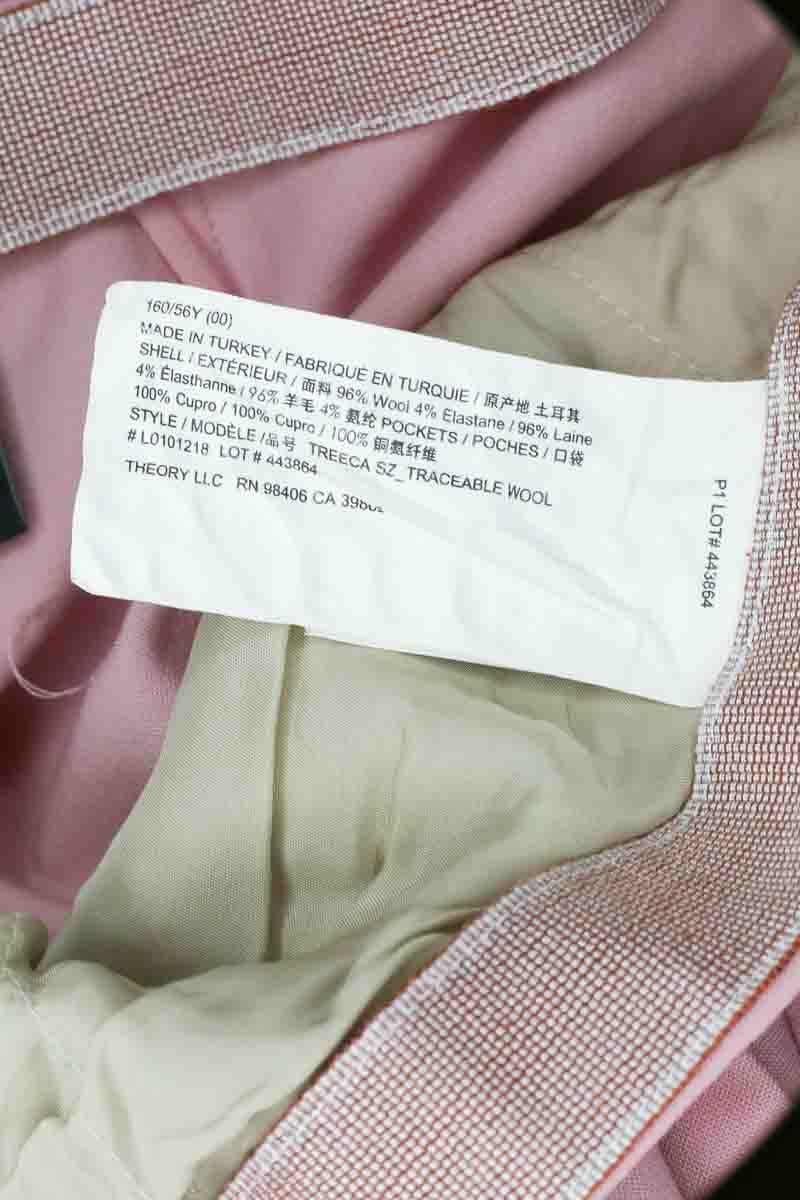 Pants THEORY - Seconde Main Pink
