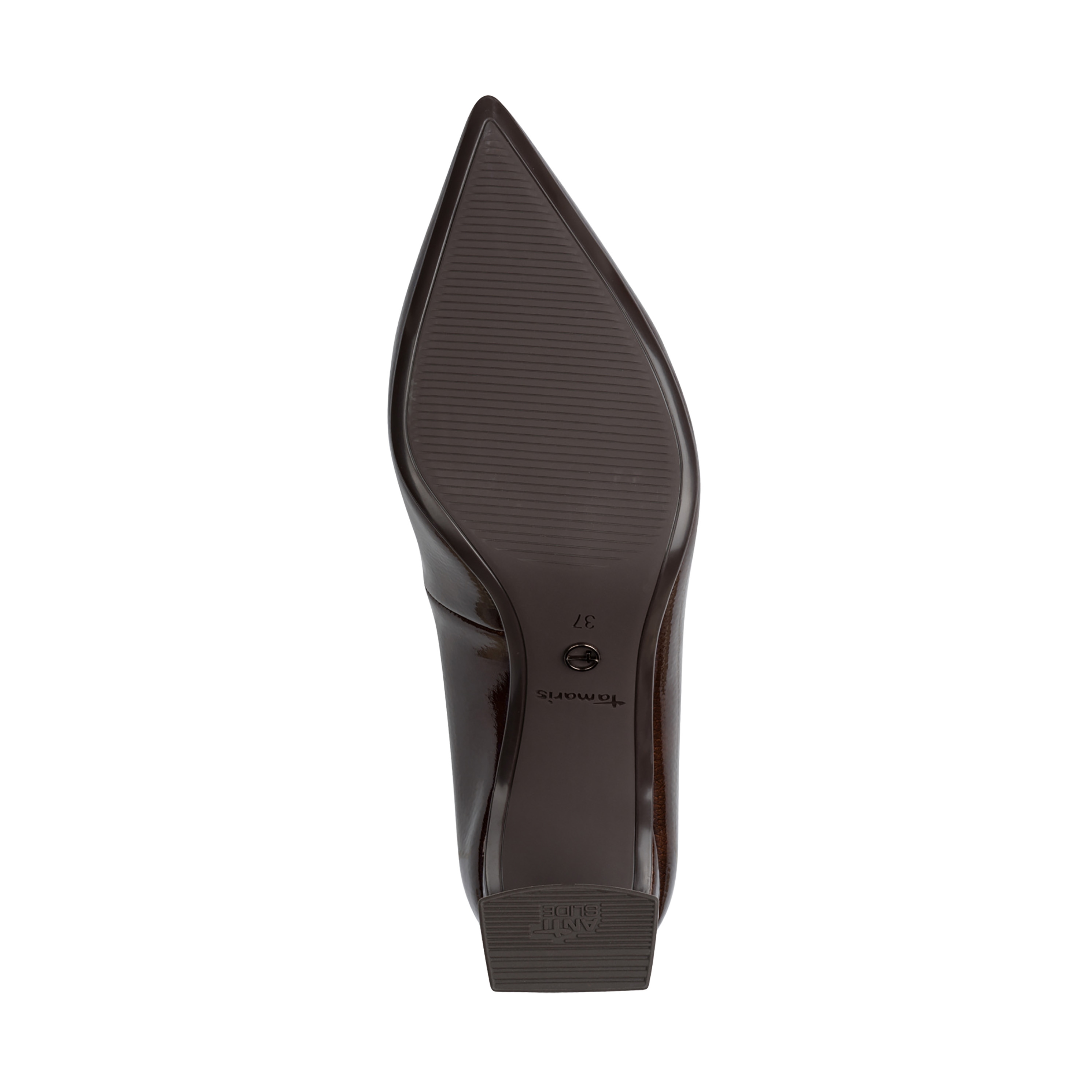 Slip-on heel pumps TAMARIS Brown
