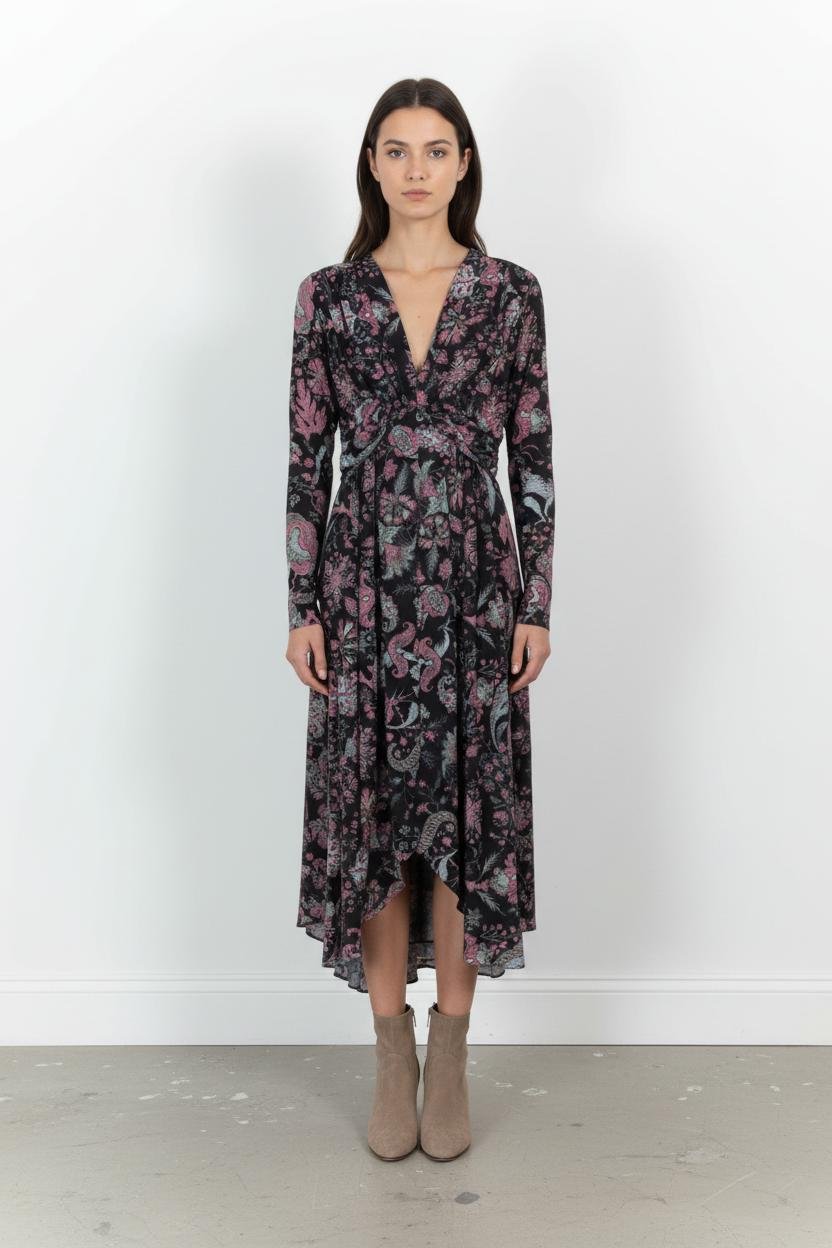 Robe longue ISABEL MARANT - Seconde Main Multicolore